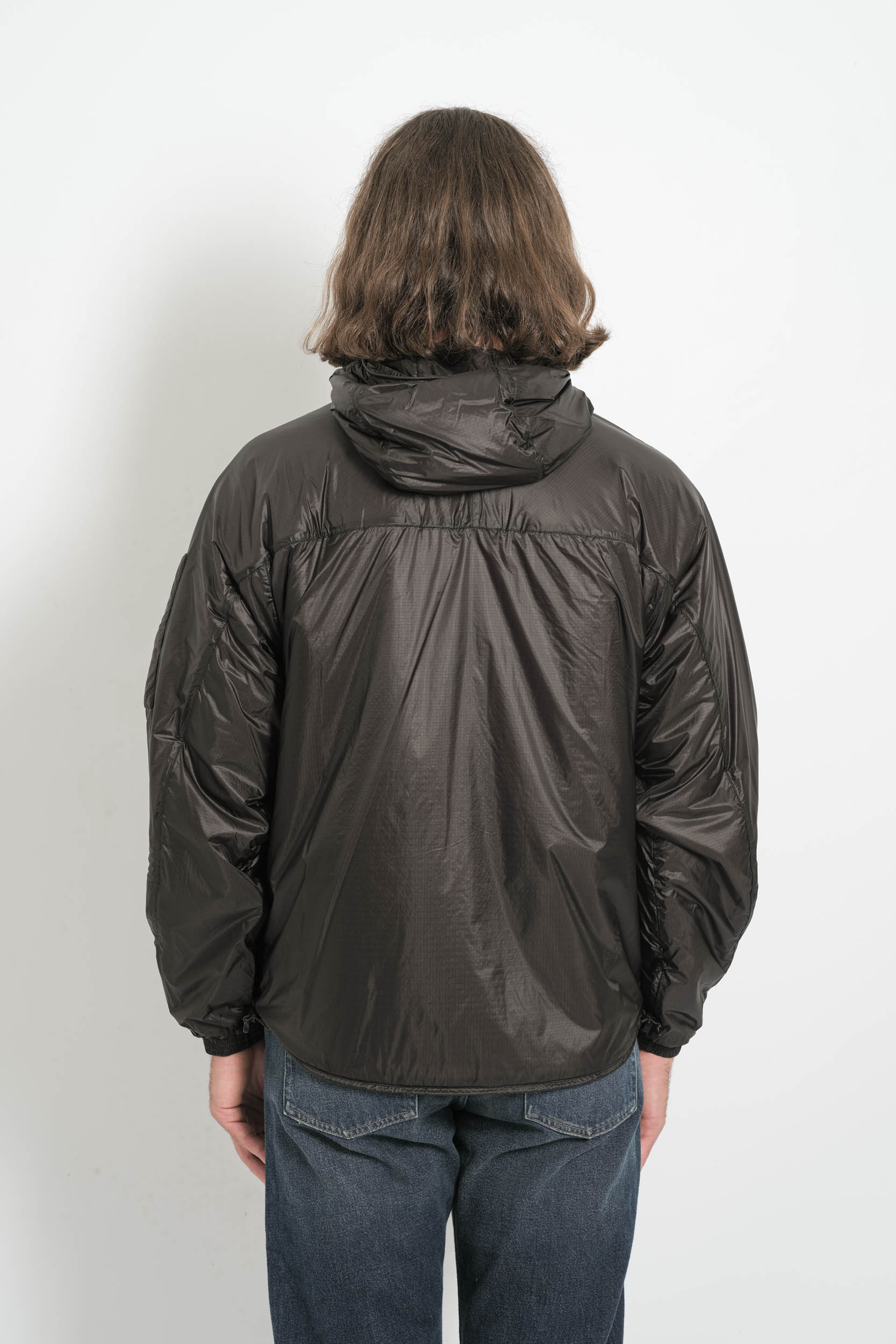  Image du produit BLOUSON CP COMPANY EN NYLON NOIR W168A-999 - 7