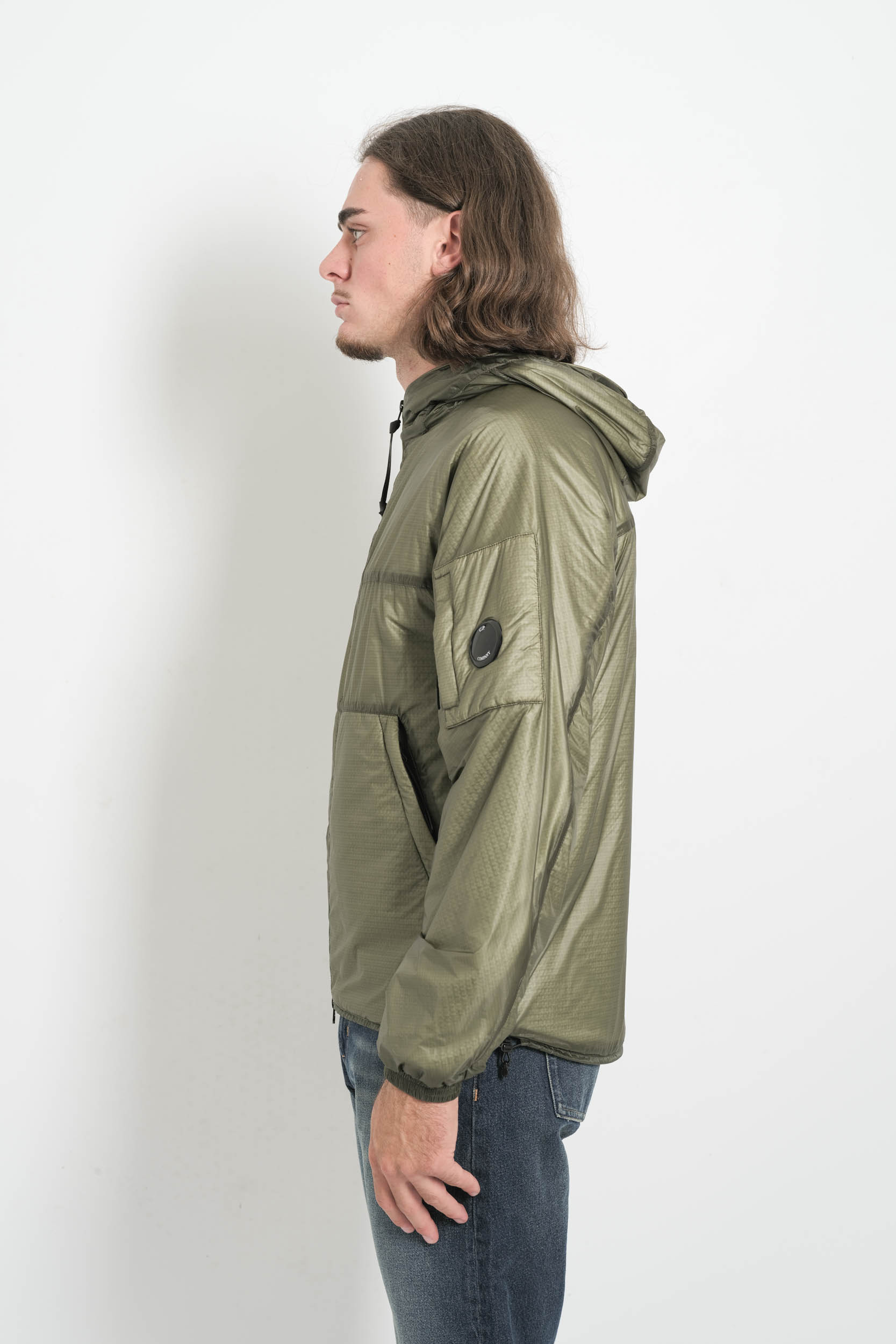 BLOUSON CP COMPANY EN NYLON KAKI W168A-612