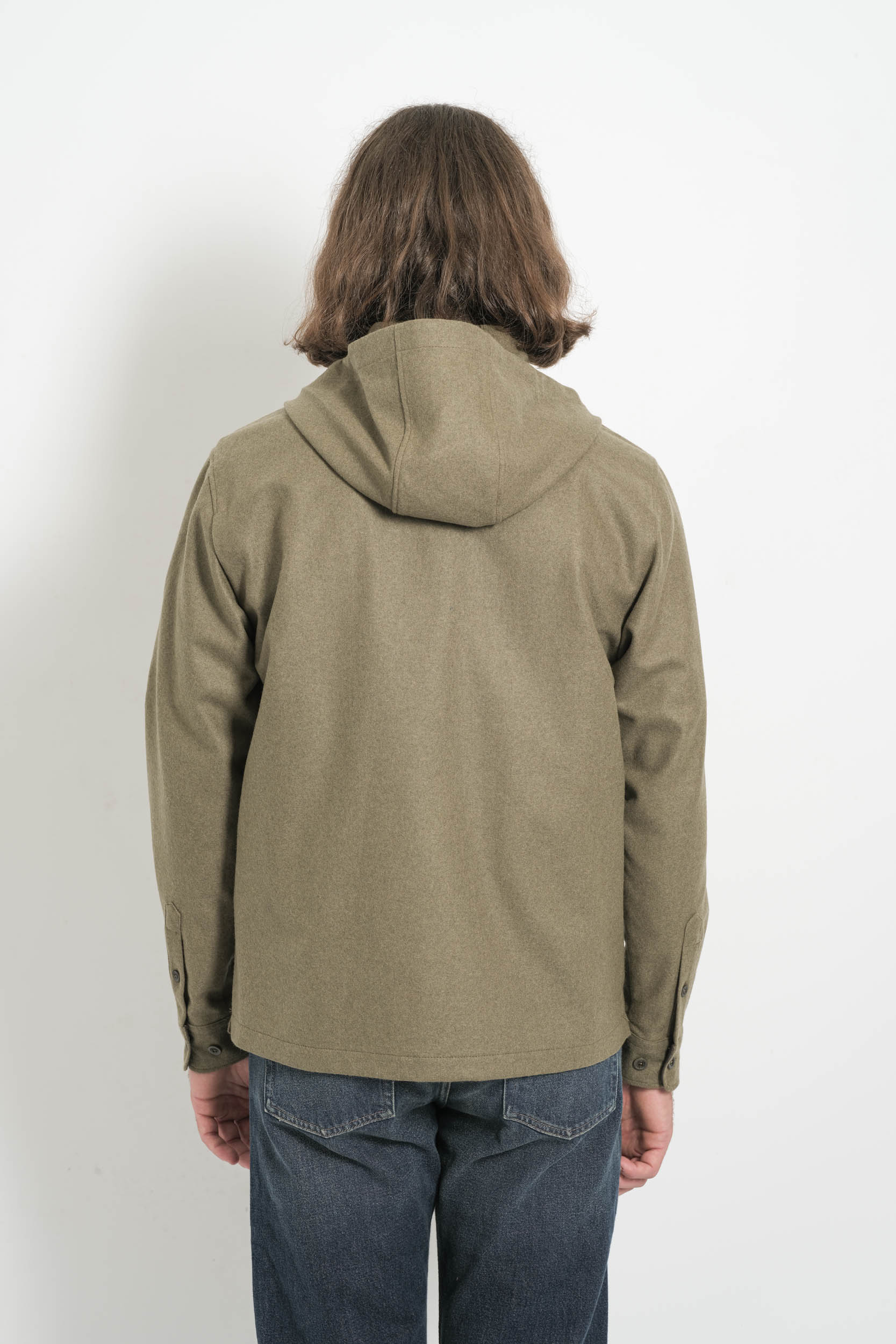  Image du produit SURCHEMISE CP COMPANY LAINE KAKI S272A-652 - 7