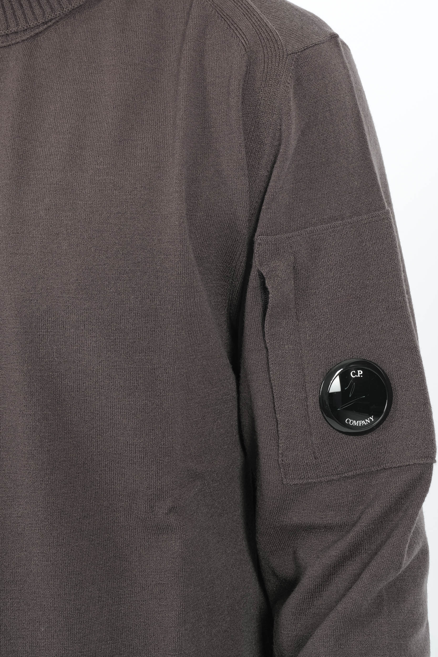  Image du produit PULL CP COMPANY COL ROULE ANTHRACITE N035A-978 - 3