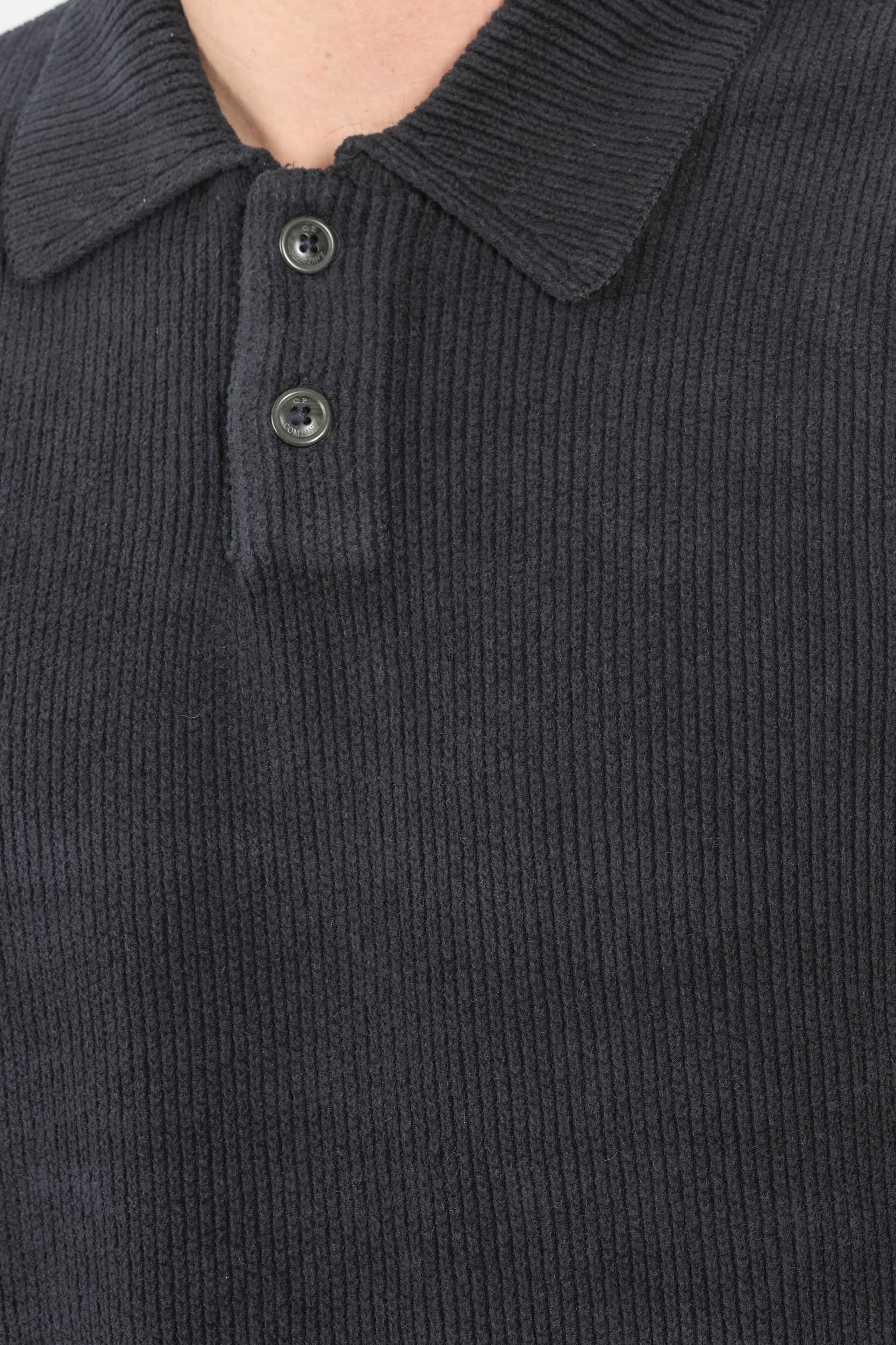  Image du produit PULL CP COMPANY MARINE EN CHENILLE N021A-888 - 3