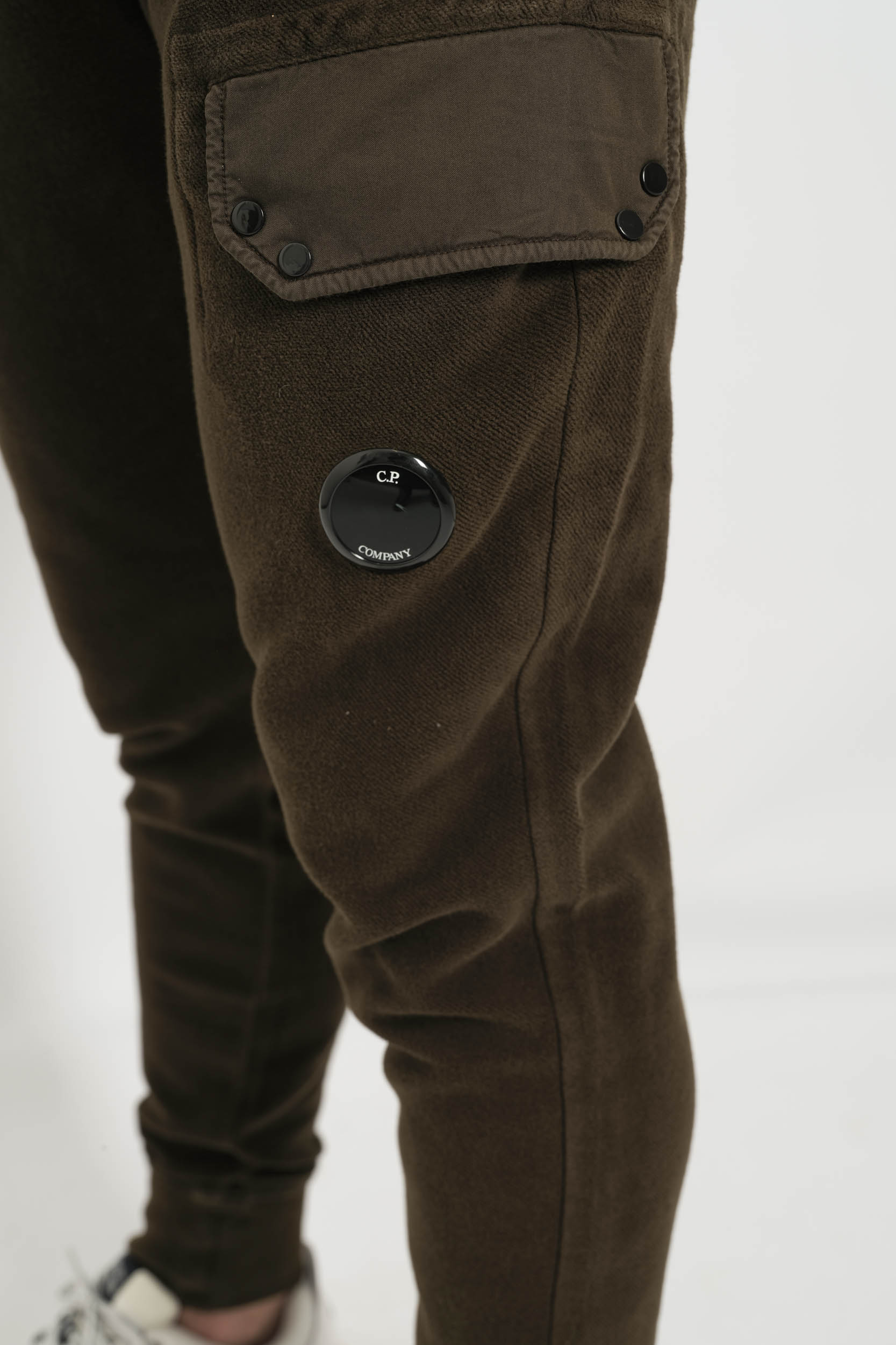 JOGGING CP COMPANY VELOUR KAKI P308A-683