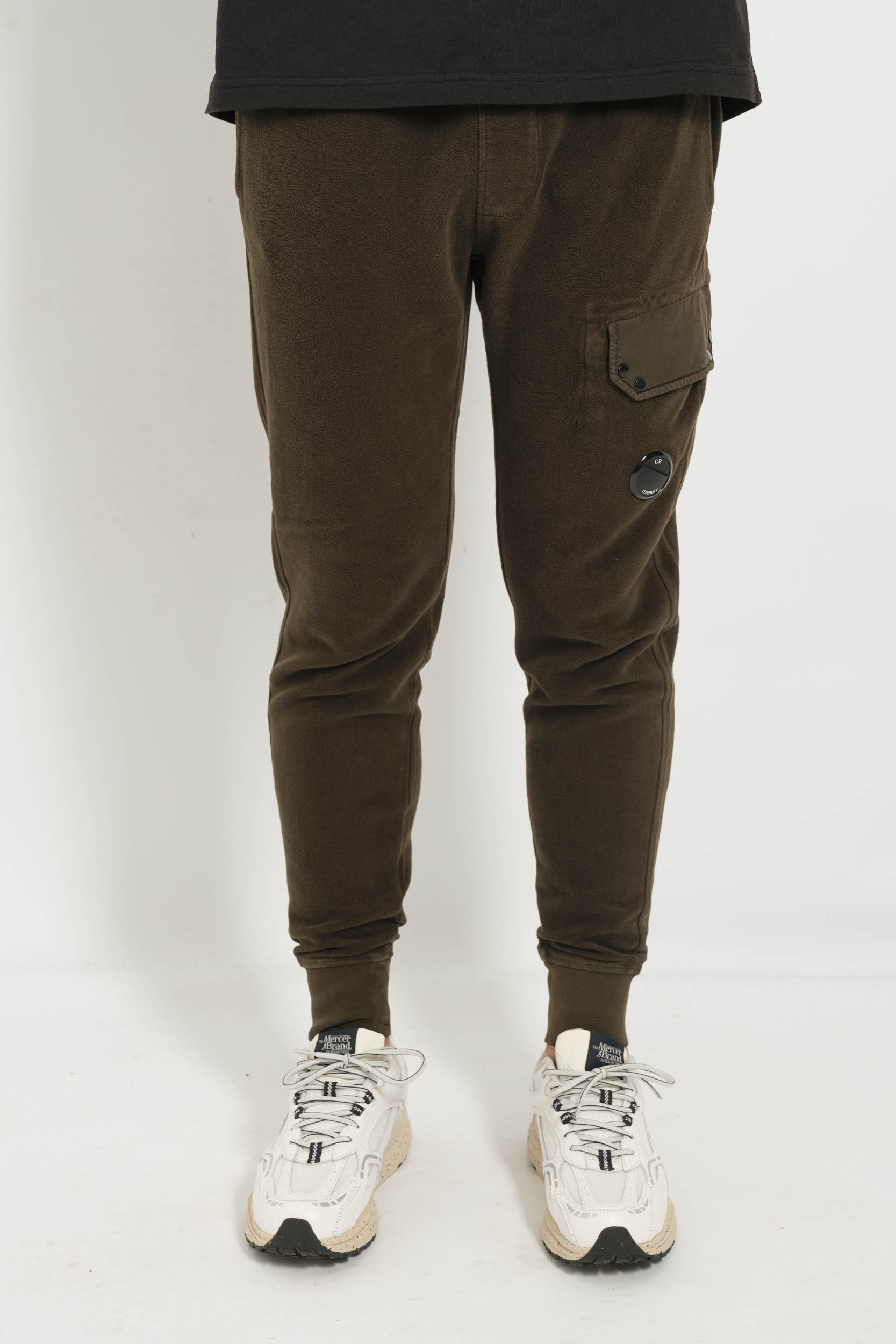  Image du produit JOGGING CP COMPANY VELOUR KAKI P308A-683 - 4