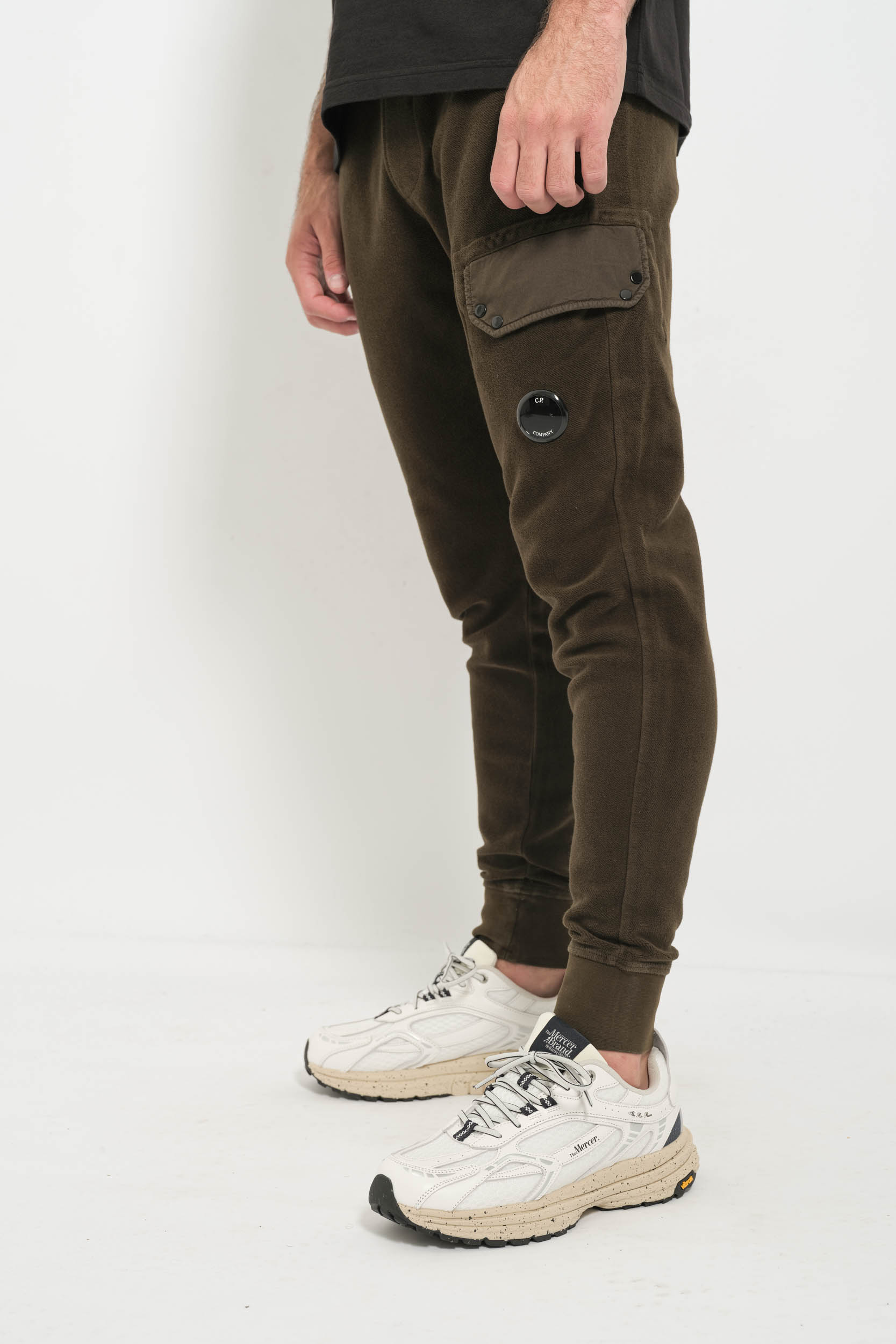 JOGGING CP COMPANY VELOUR KAKI P308A-683