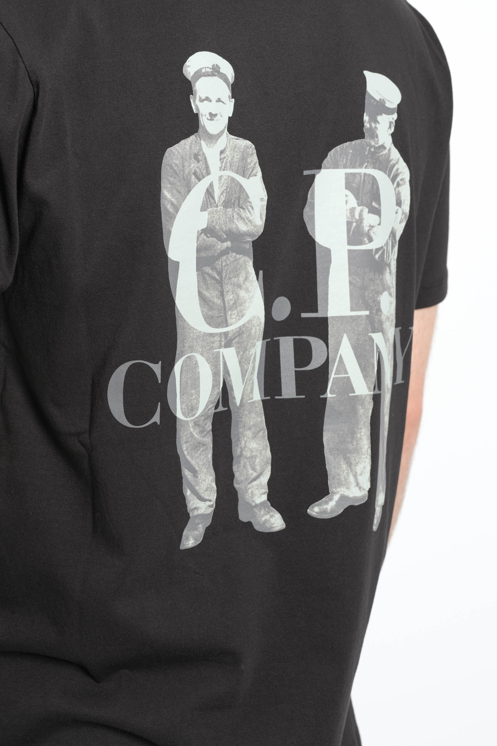 TEE-SHIRT CP COMPANY NOIR S106A-999