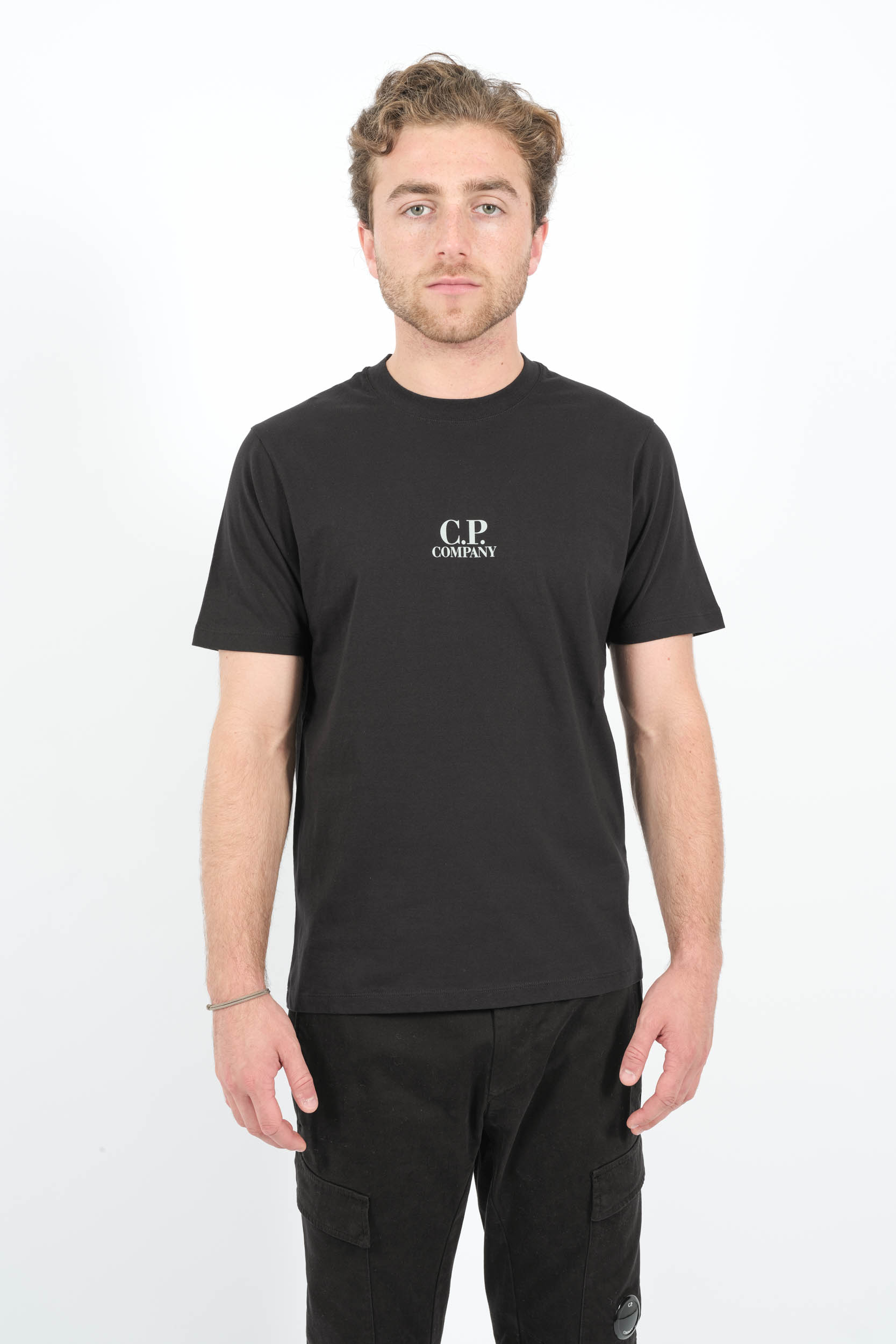 TEE-SHIRT CP COMPANY NOIR S106A-999