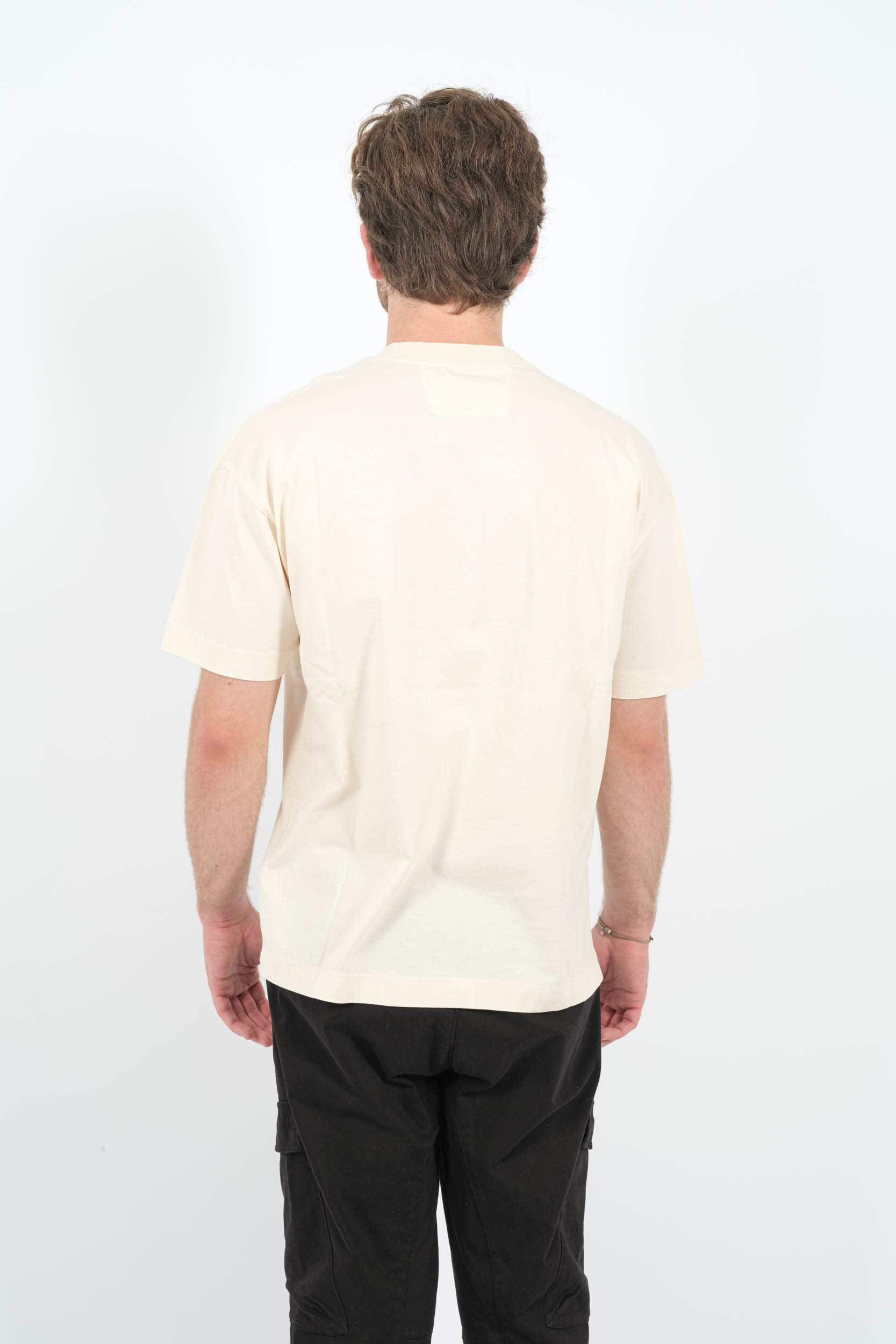 TEE-SHIRT CP COMPANY ECRU S107A-402