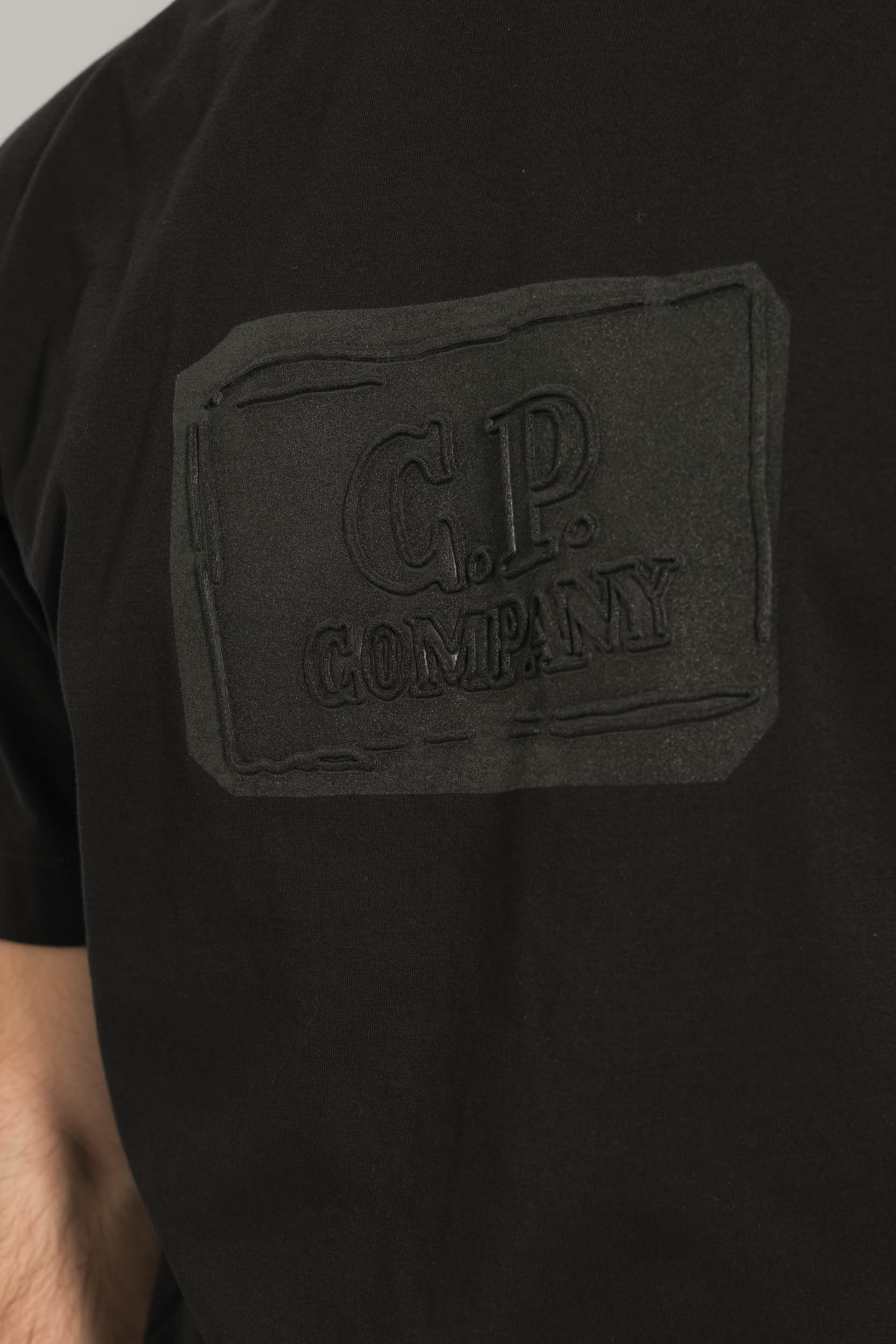 TEE-SHIRT CP COMPANY NOIR S107A-999