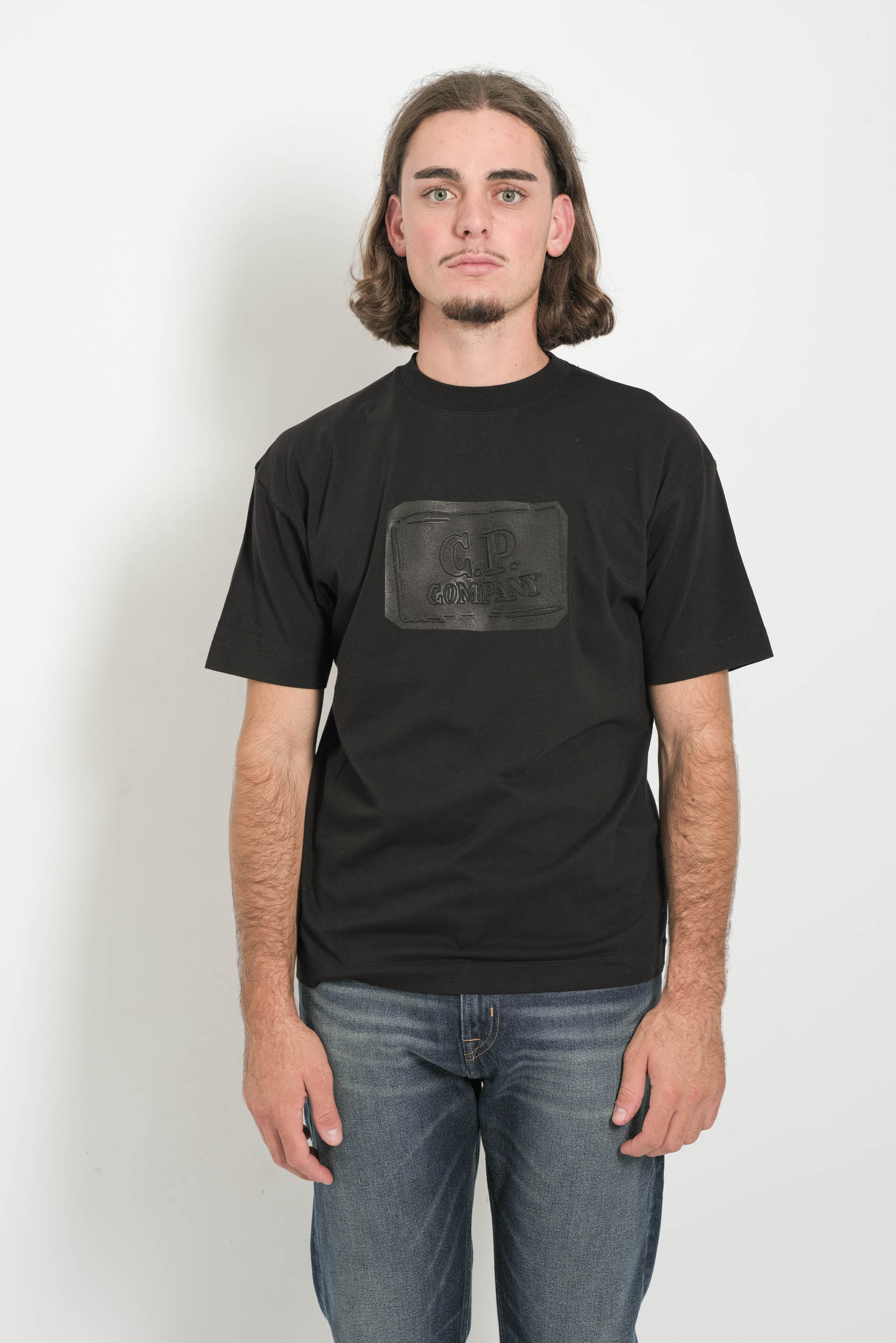 TEE-SHIRT CP COMPANY NOIR S107A-999