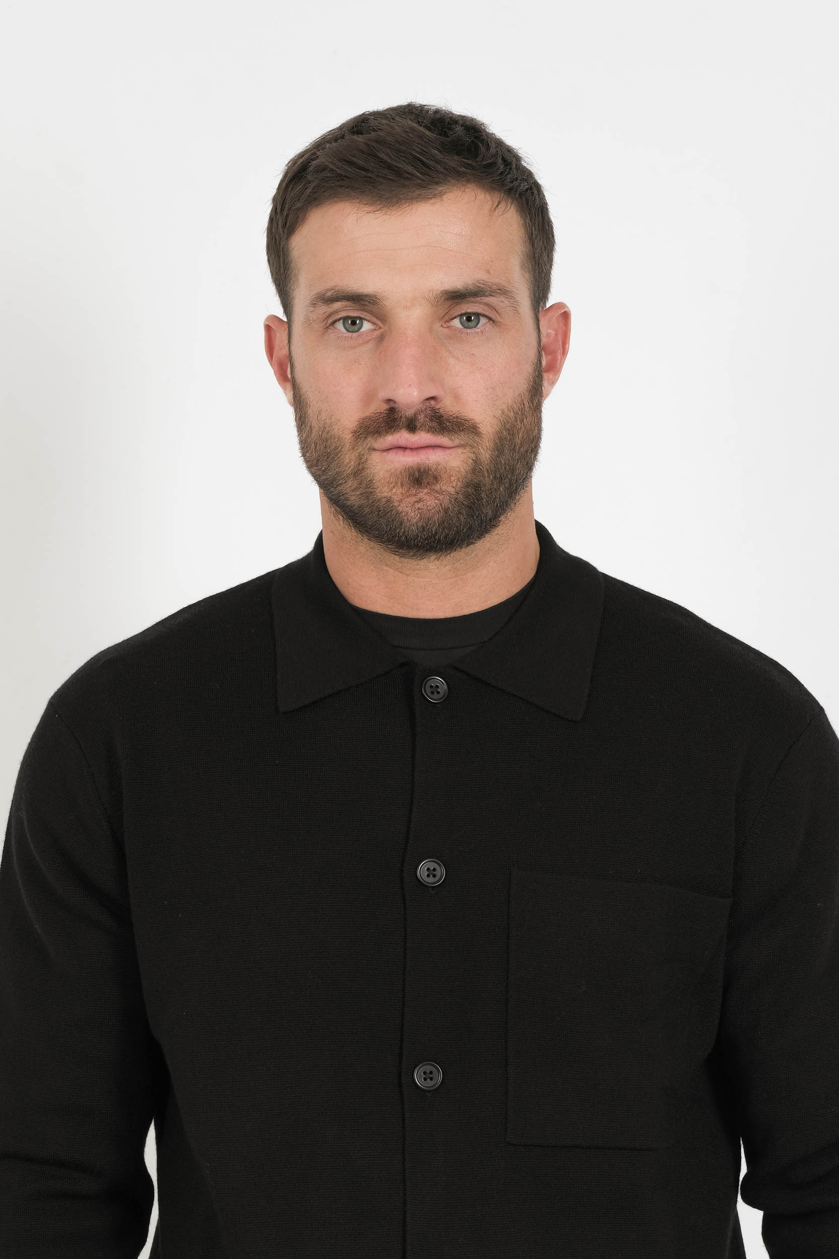 GILET LAINE NOIR NN.07 JONAS-999