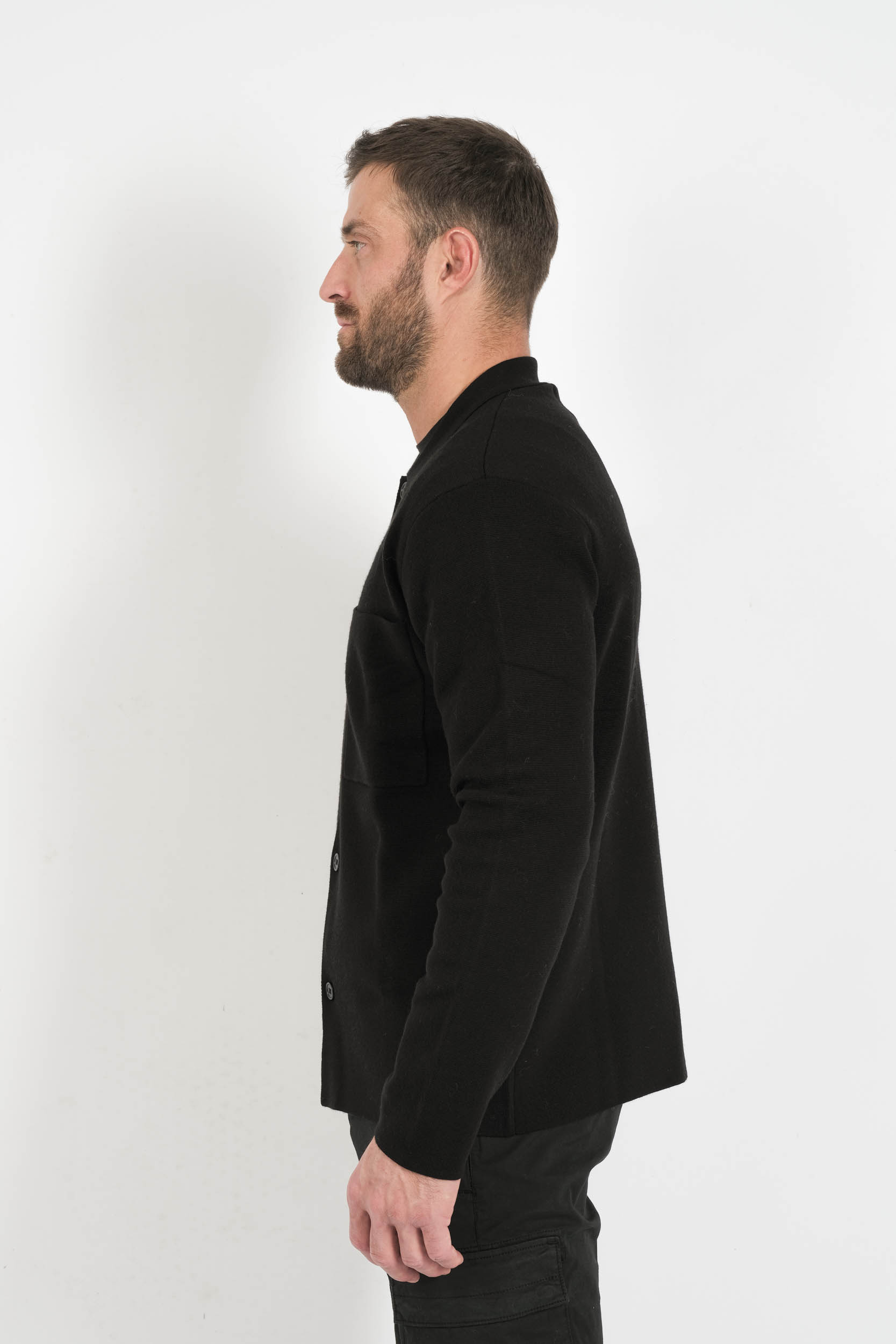 GILET LAINE NOIR NN.07 JONAS-999