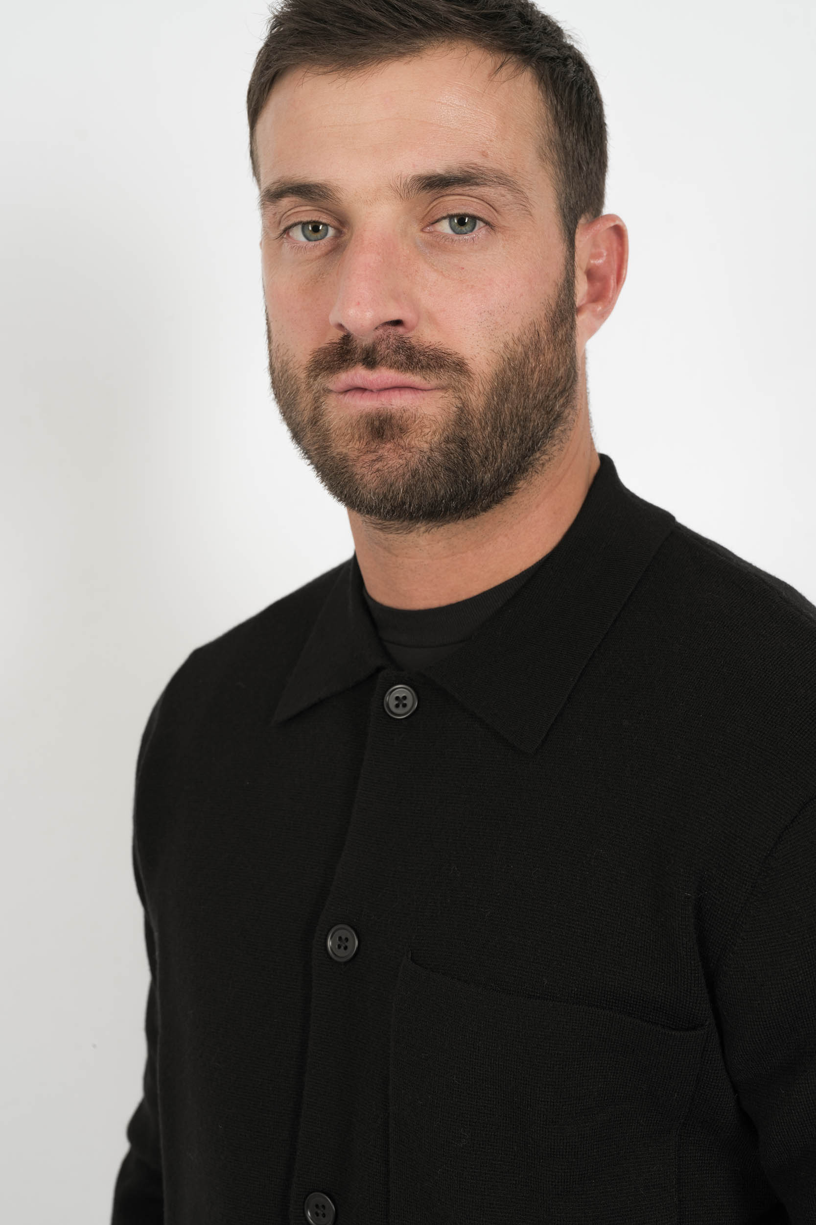 GILET LAINE NOIR NN.07 JONAS-999