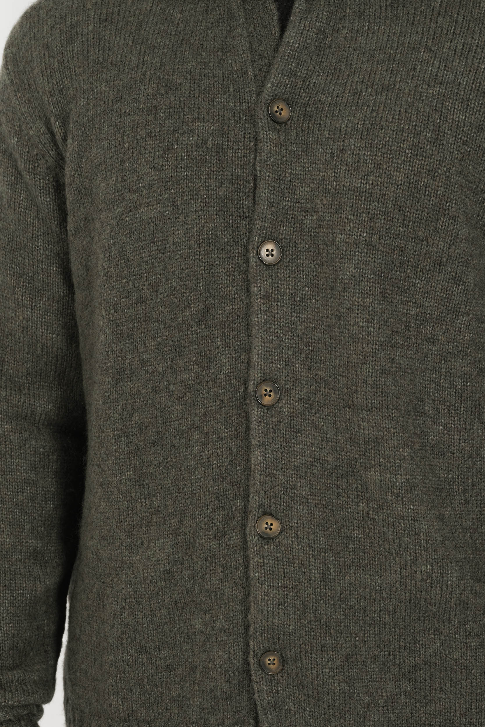 GILET LAINE VERT NN.07 LEE-343