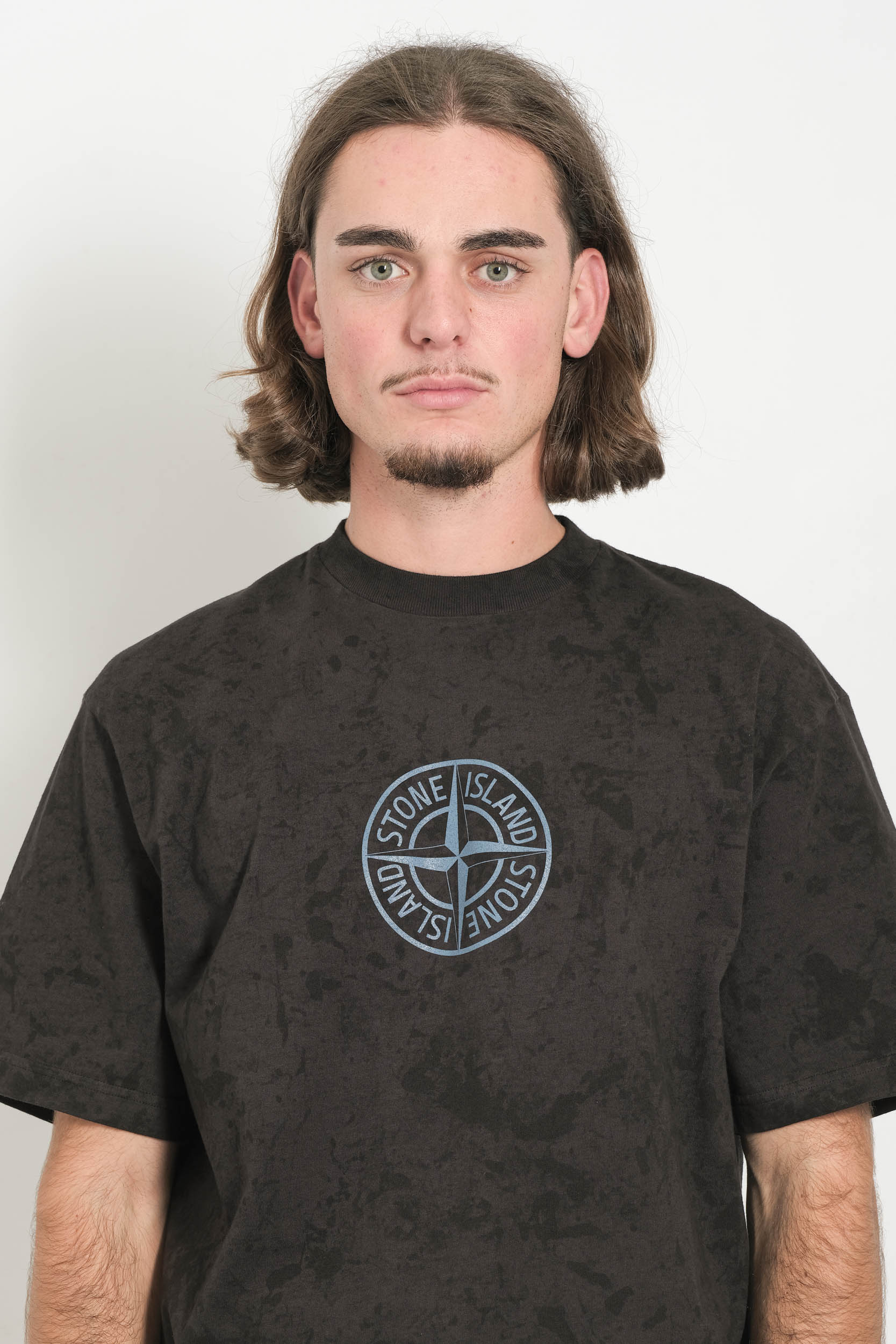 Image du produit TEE-SHIRT STONE ISLAND TIE AND DYE BLEU 2100021-V0029 - 5