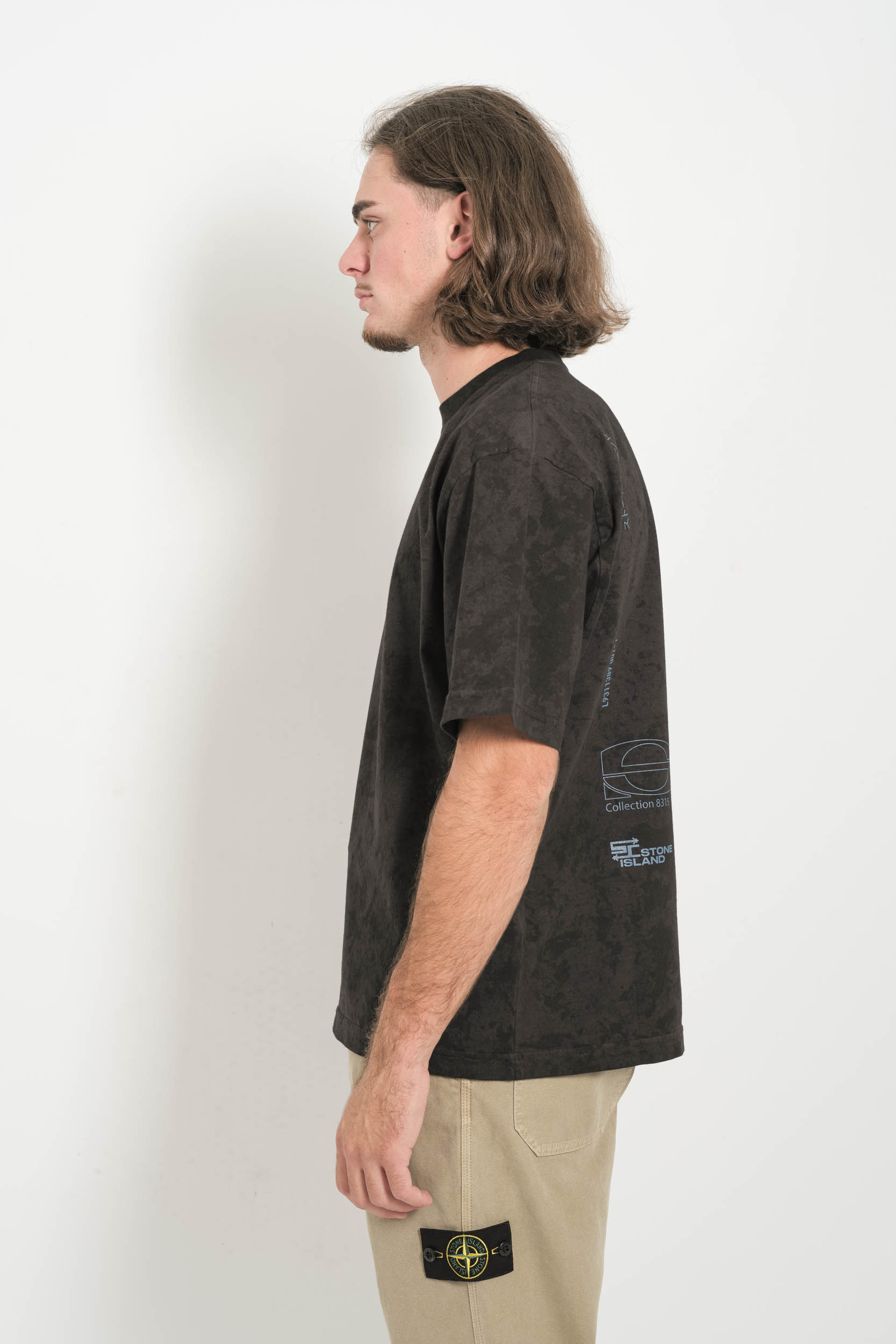  Image du produit TEE-SHIRT STONE ISLAND TIE AND DYE BLEU 2100021-V0029 - 6
