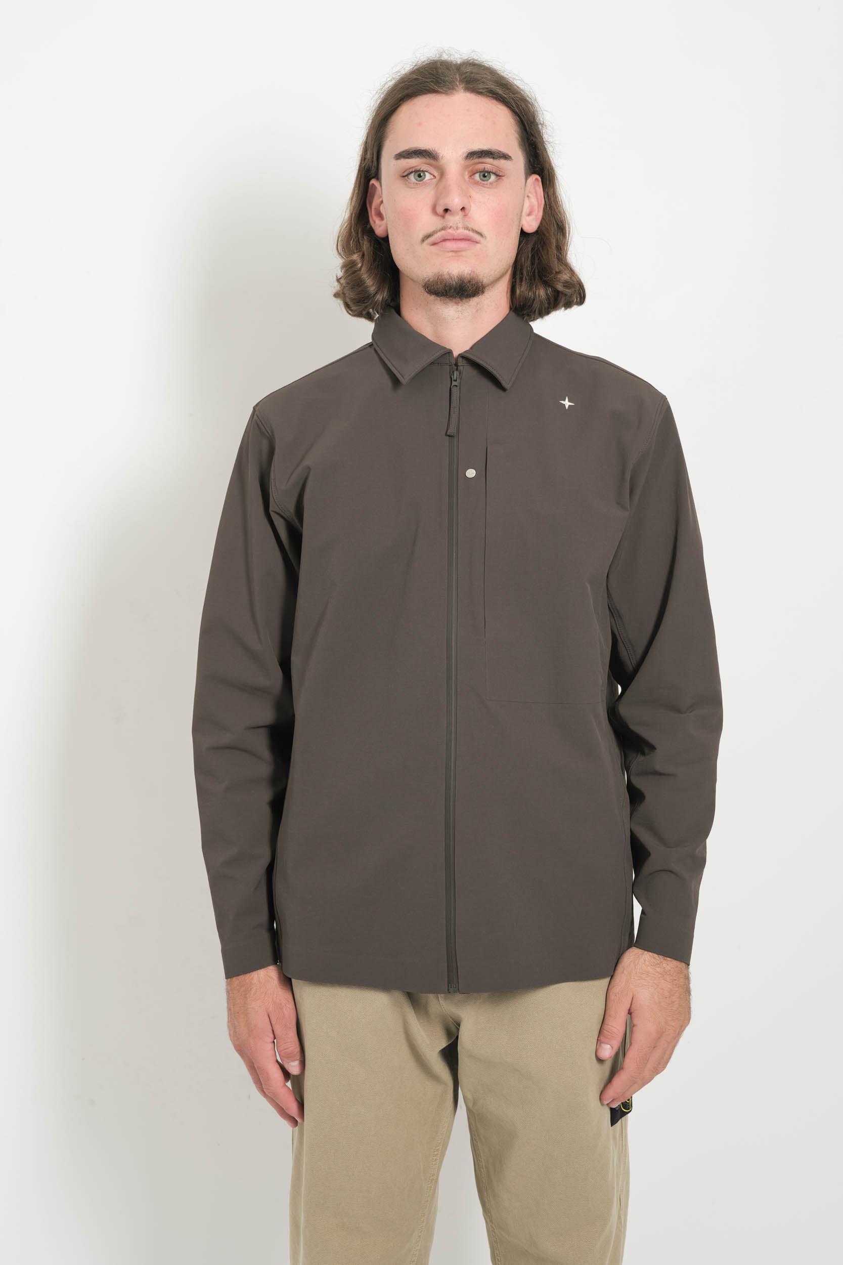  Image du produit VESTE STONE ISLAND STELINA NYLON ANTHRACITE 1200024-V0062 - 4