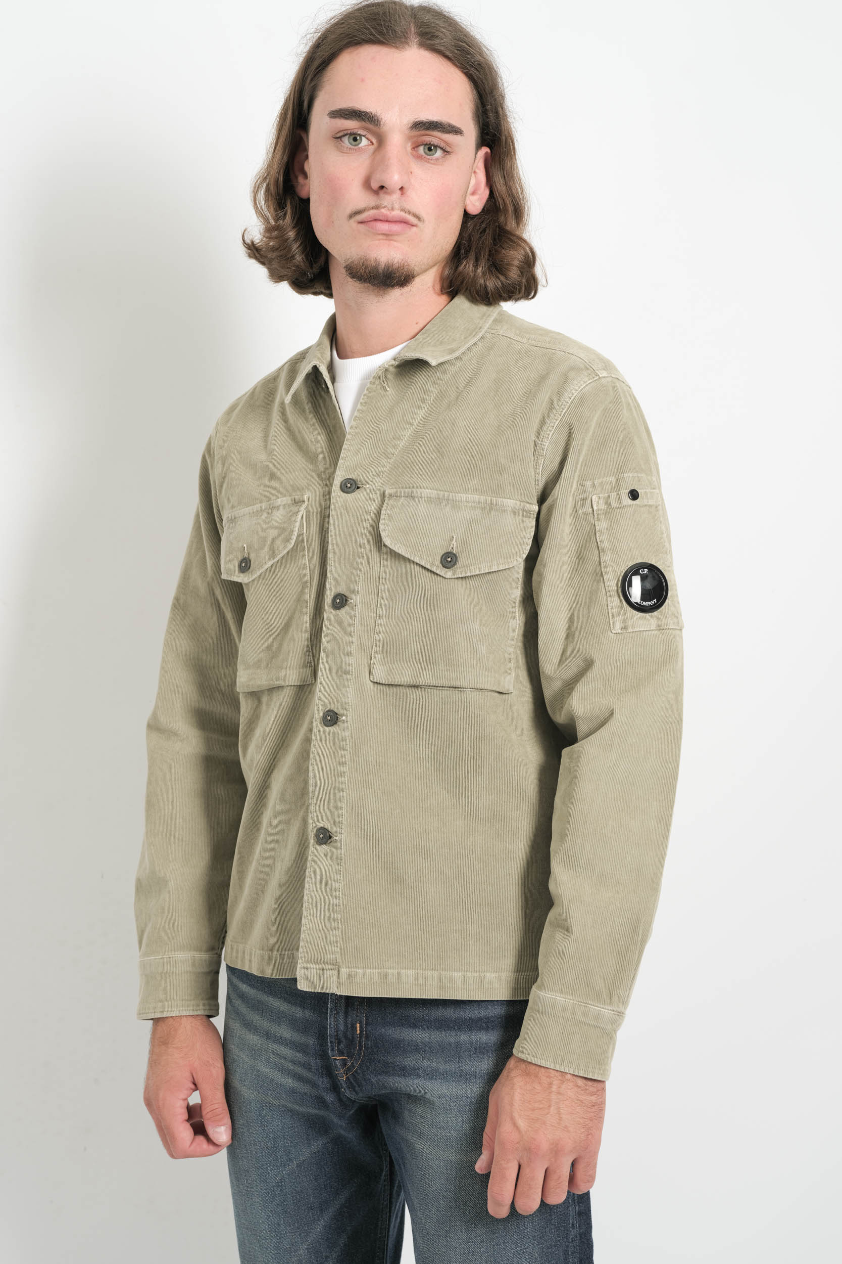 SURCHEMISE CP COMPANY MILERAIES BEIGE S072A-356