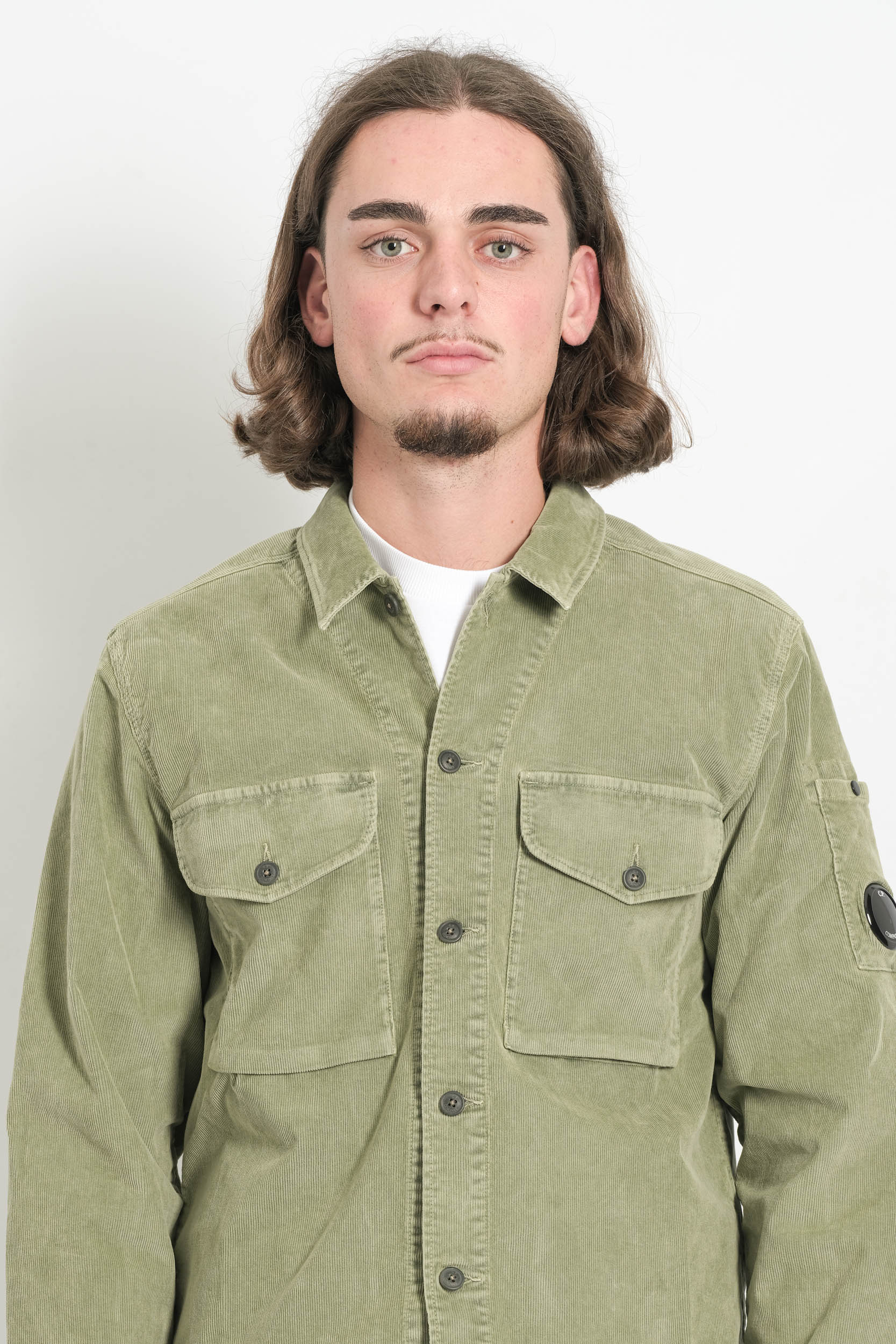  Image du produit SURCHEMISE CP COMPANY MILERAIES KAKI S072A-612 - 5