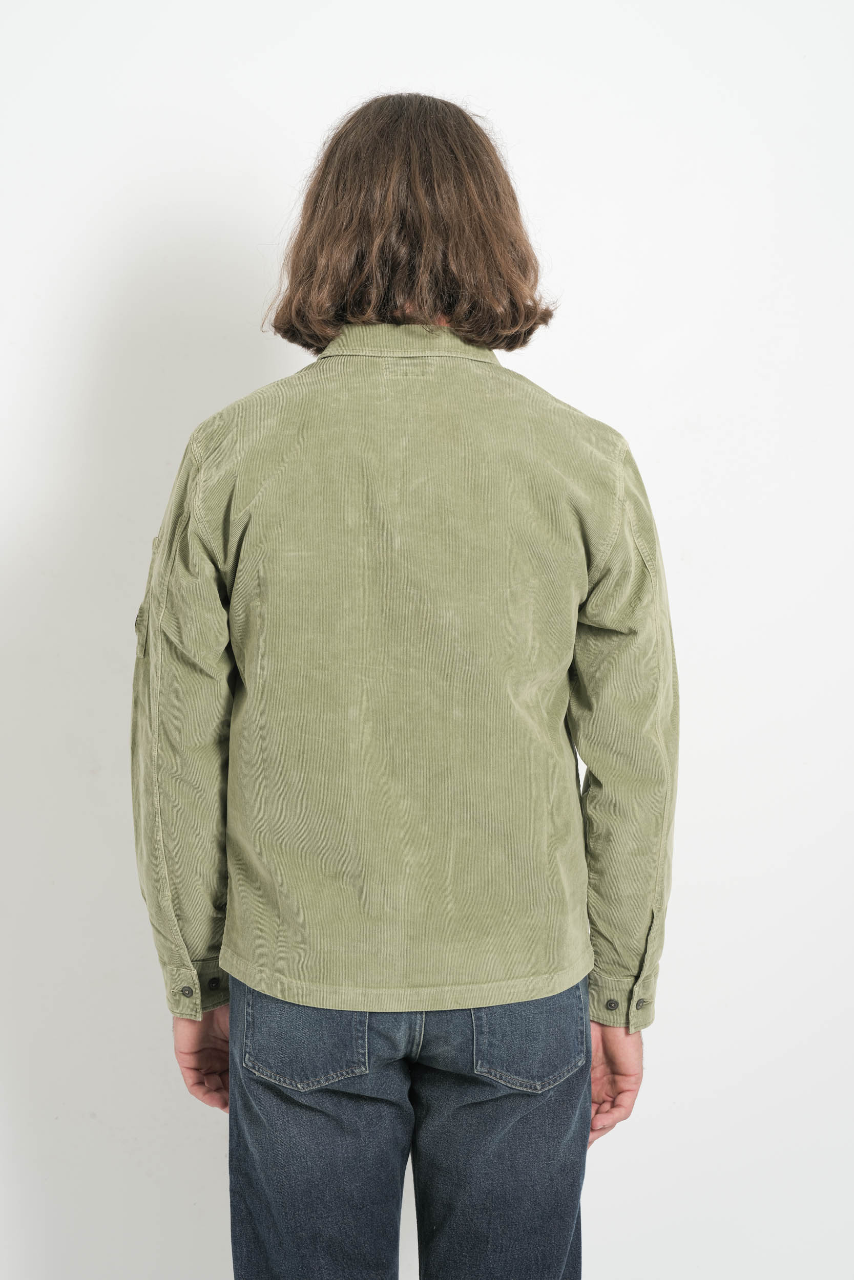  Image du produit SURCHEMISE CP COMPANY MILERAIES KAKI S072A-612 - 7