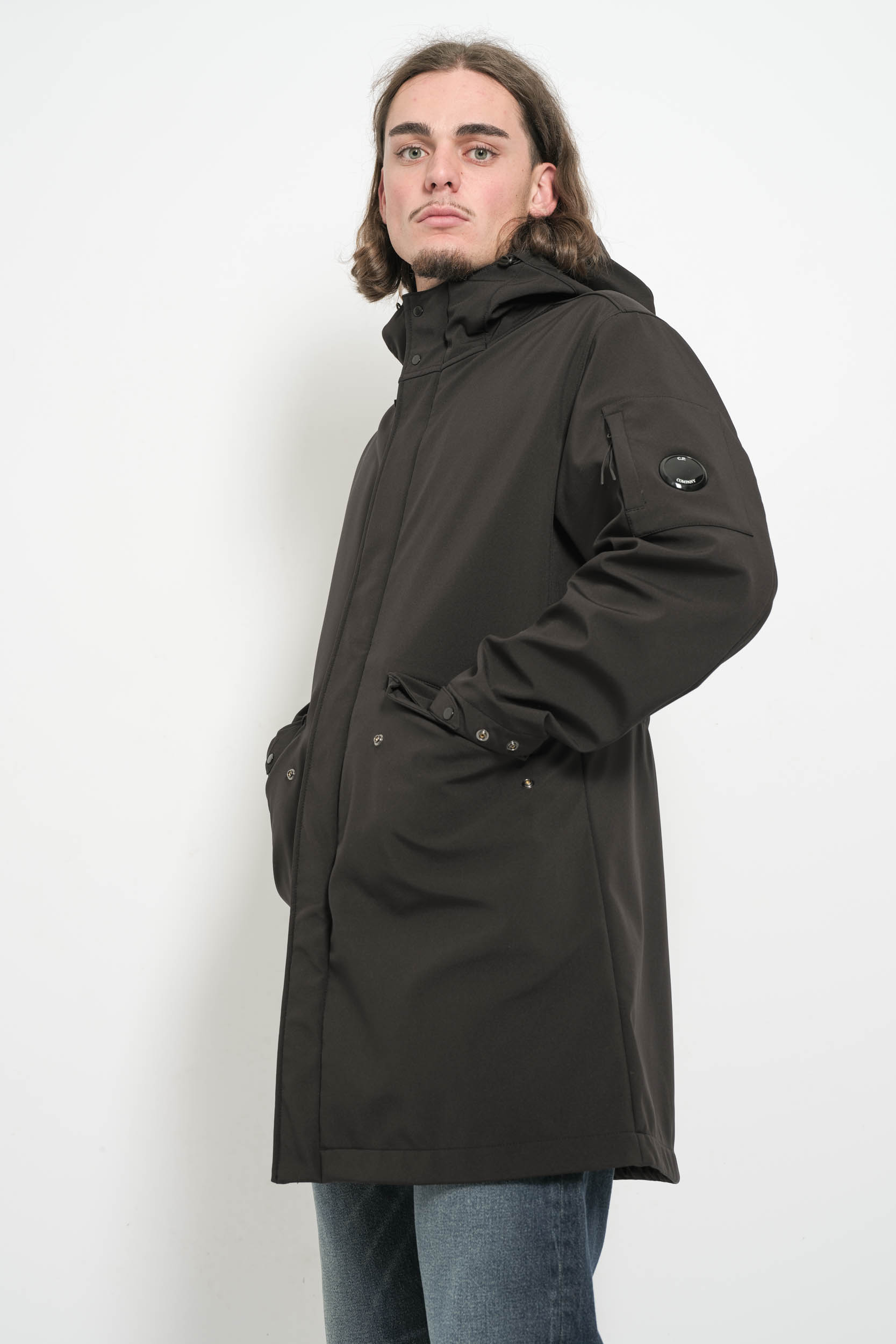  Image du produit SHELL-R LONGUE CP COMPANY NOIR W004A-999 - 2