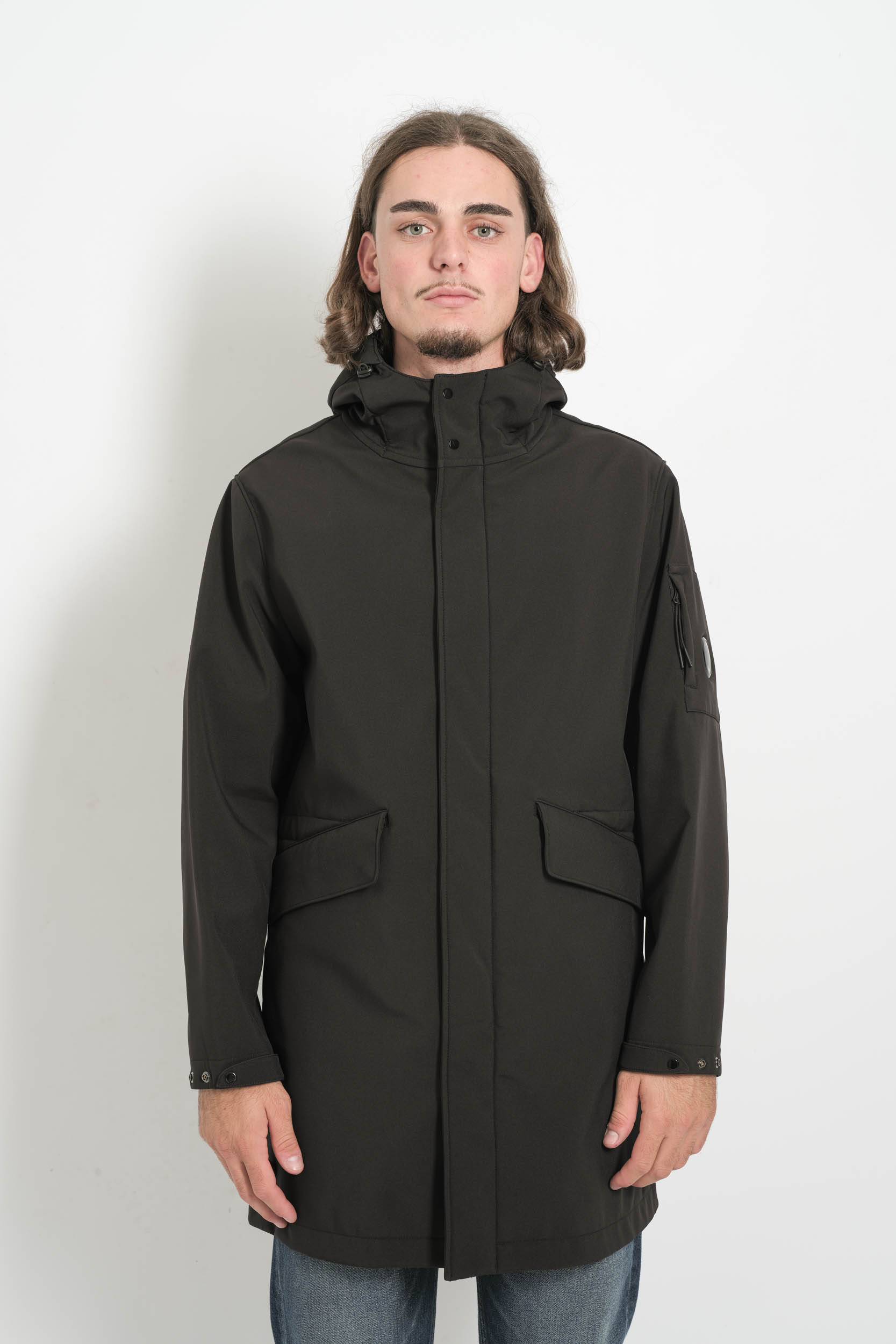  Image du produit SHELL-R LONGUE CP COMPANY NOIR W004A-999 - 4