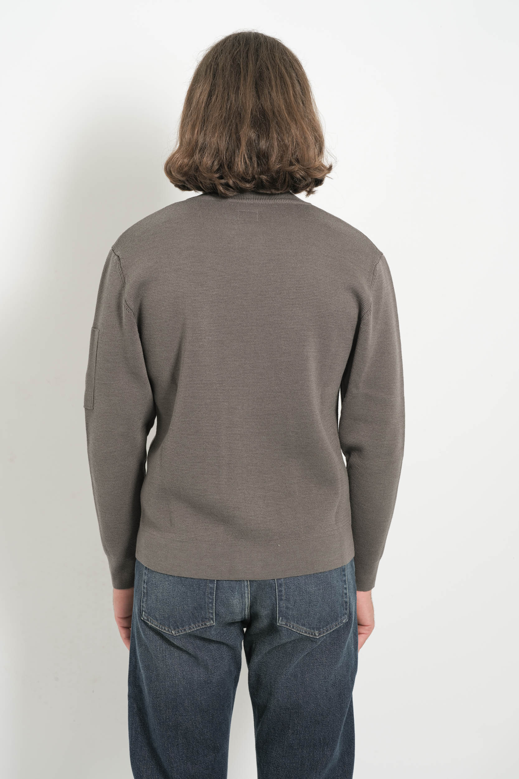  Image du produit PULL ZIPE CP COMPANY GRIS N202A-921 - 7
