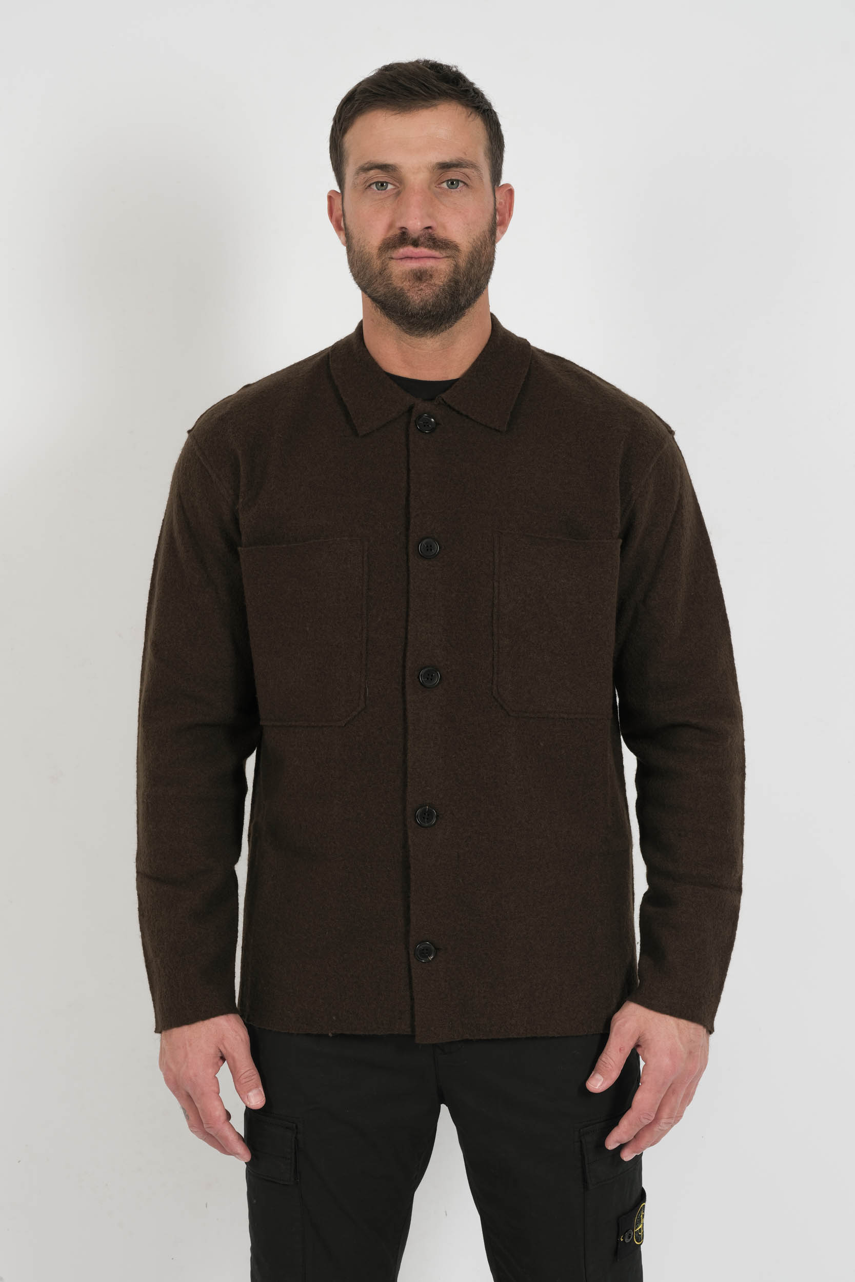 GILET LAINE NN.07 MARRON JONAS-826