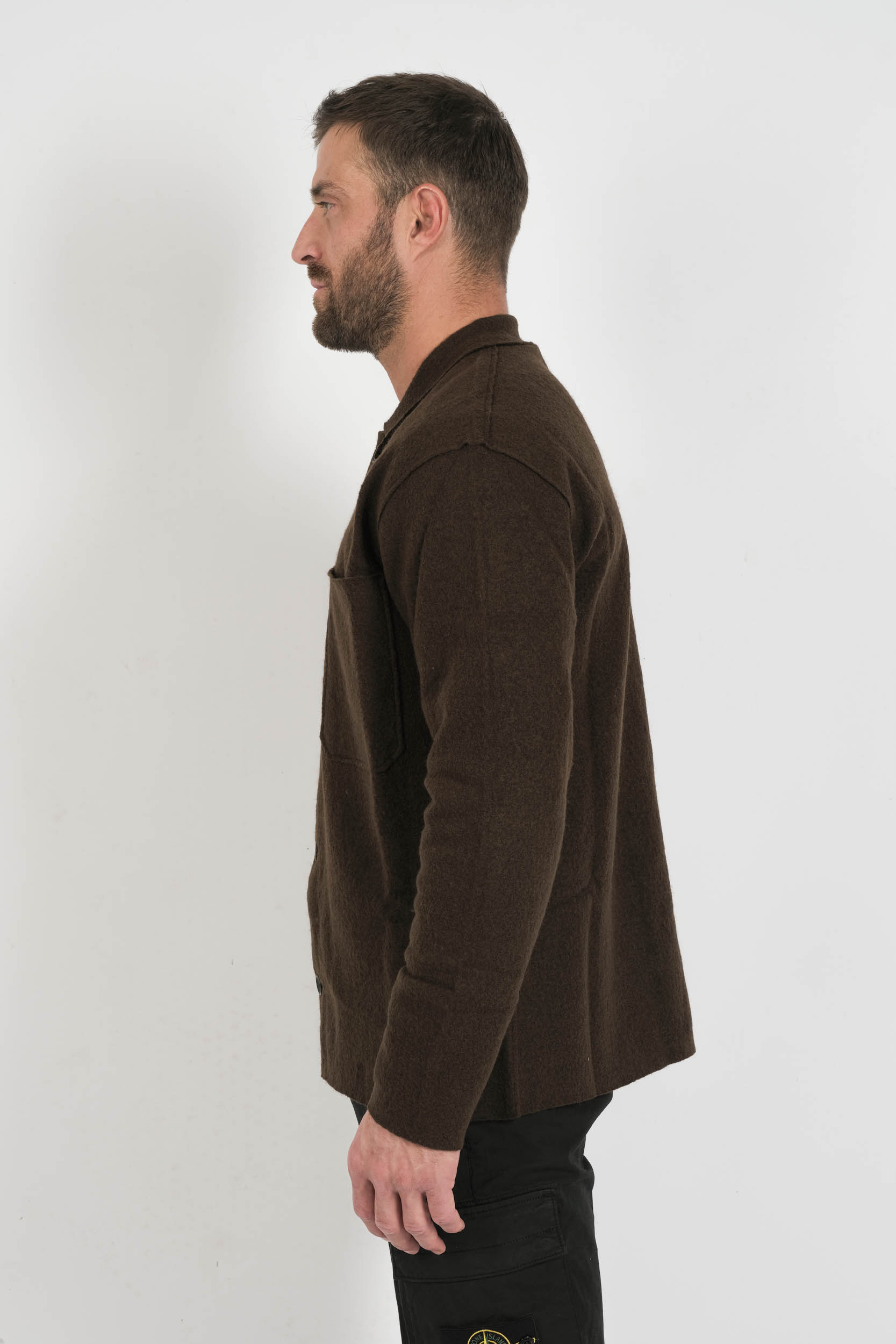 GILET LAINE NN.07 MARRON JONAS-826