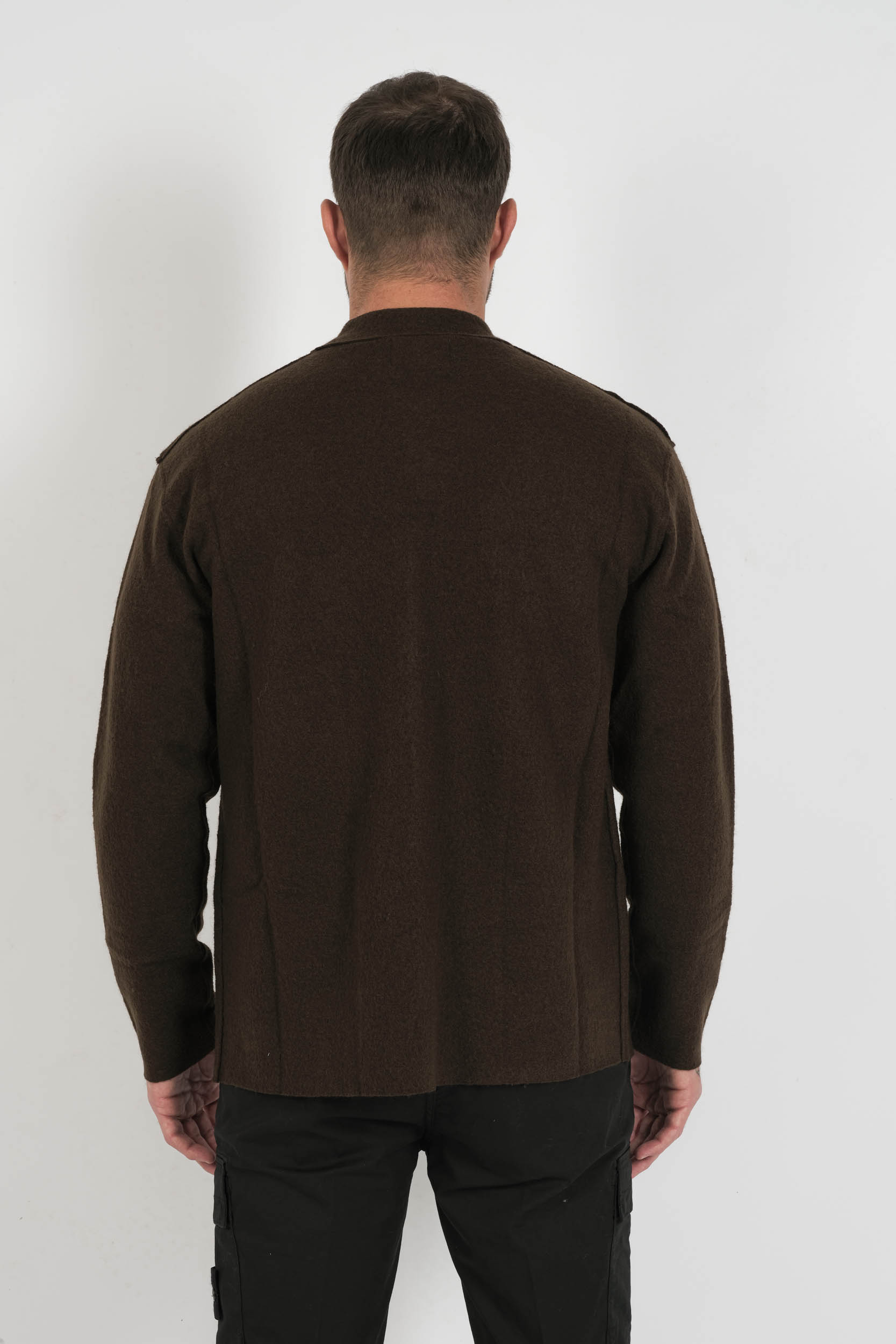 GILET LAINE NN.07 MARRON JONAS-826