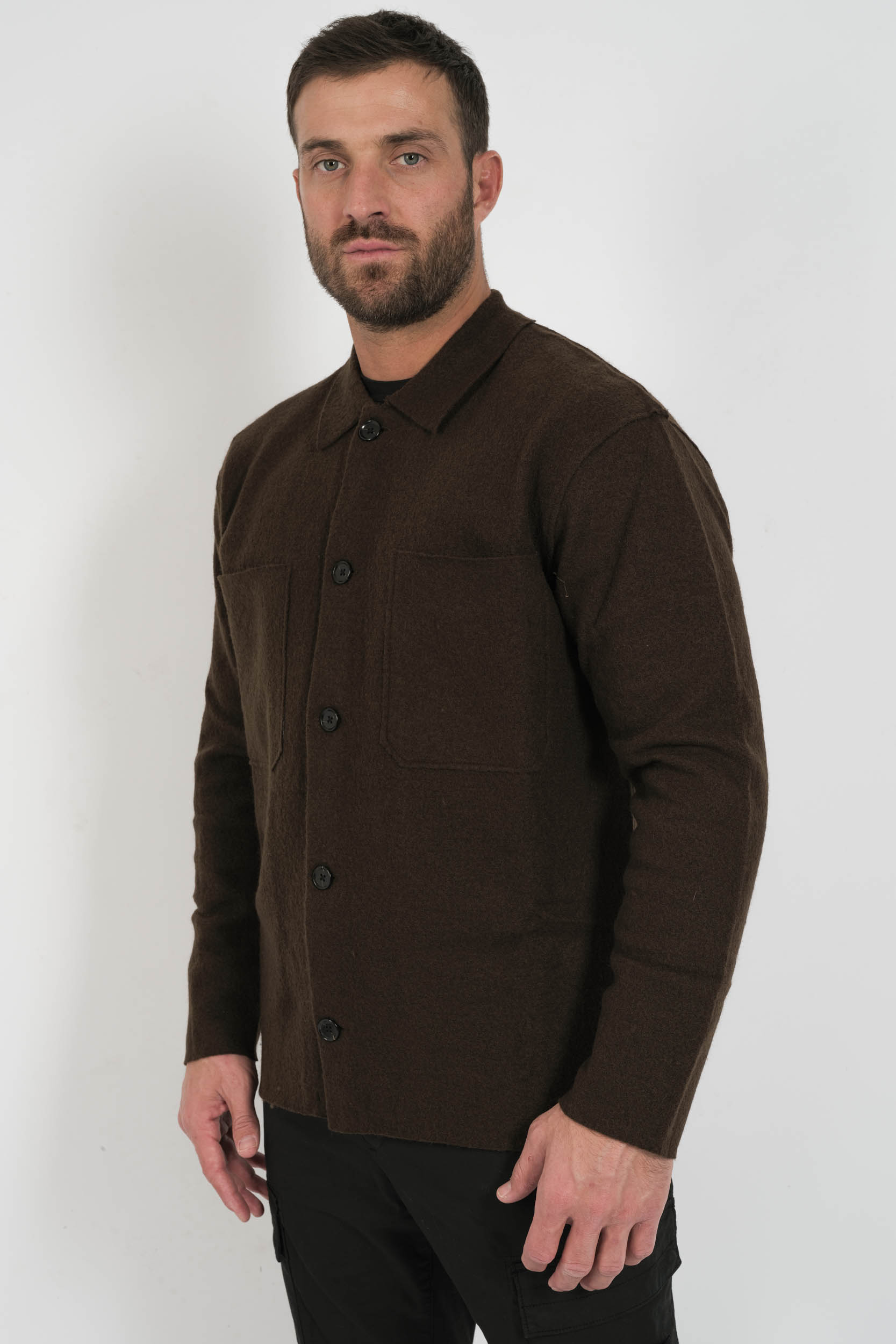 GILET LAINE NN.07 MARRON JONAS-826