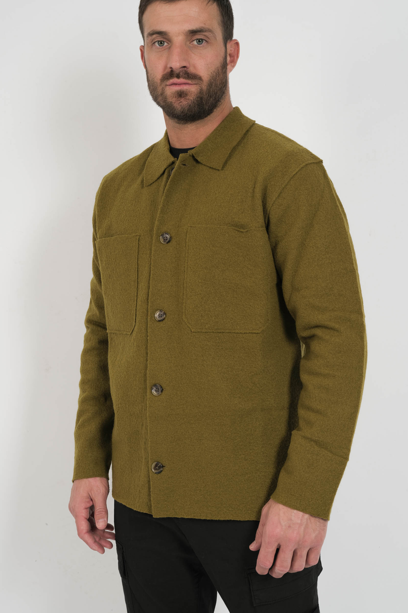 GILET LAINE NN.07 MOURTARDE JONAS-378