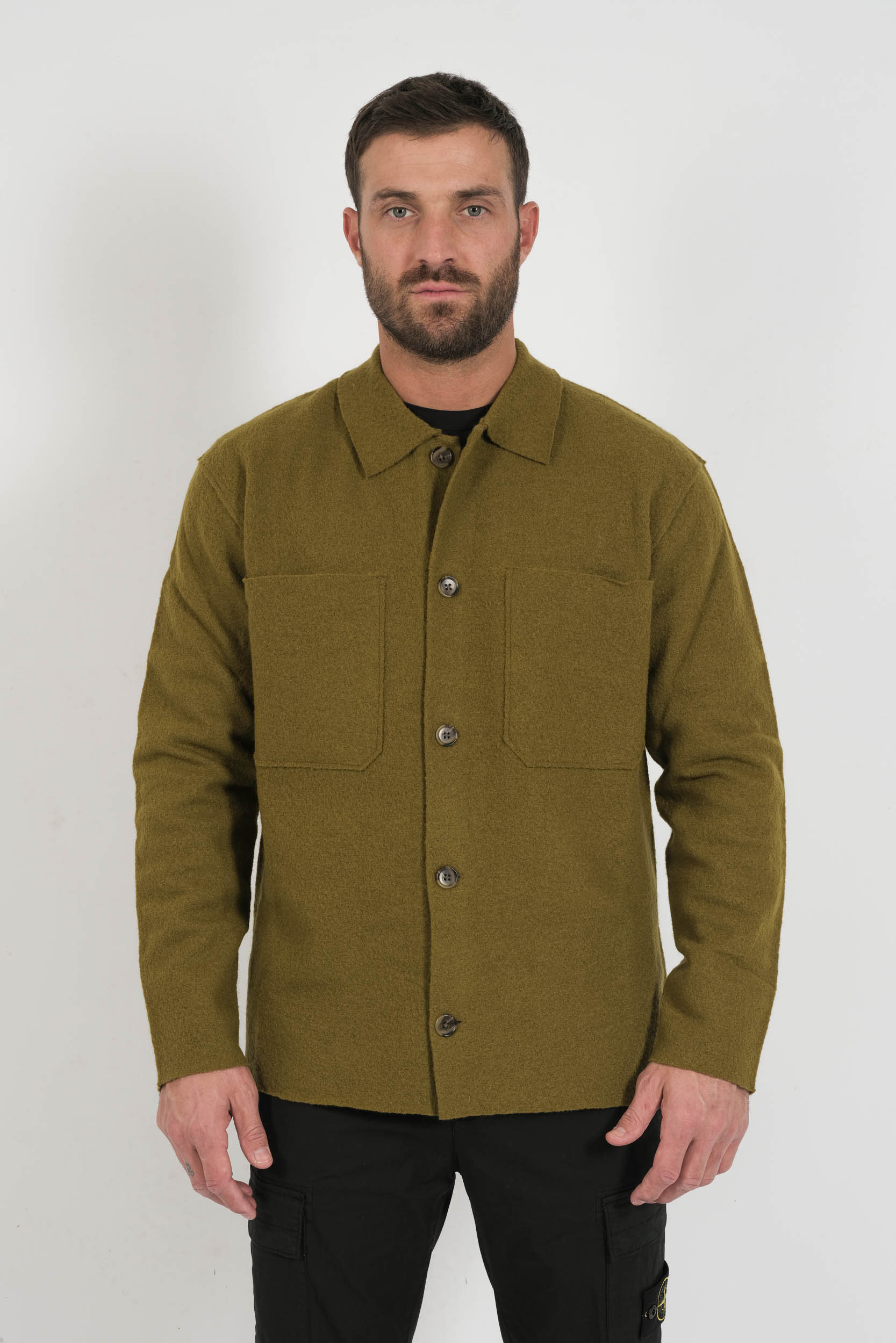 GILET LAINE NN.07 MOURTARDE JONAS-378