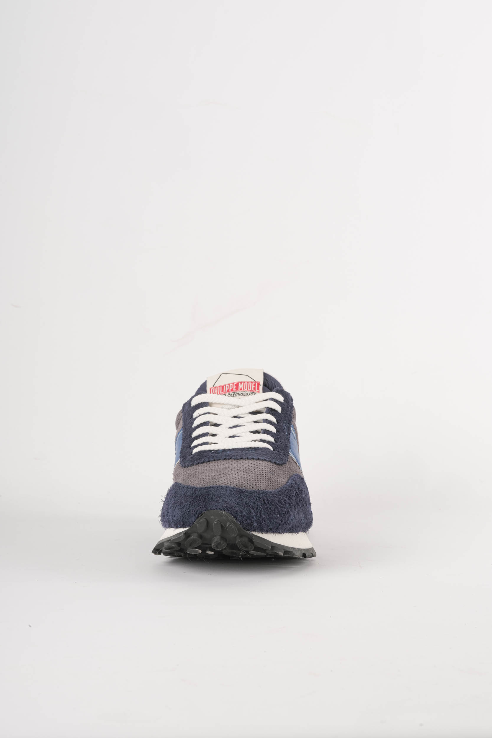  Image du produit PHILIPPE MODEL PARIS BASKET VINTAGE BLEU ET GRIS EN DAIM TILU-DV01 - 3