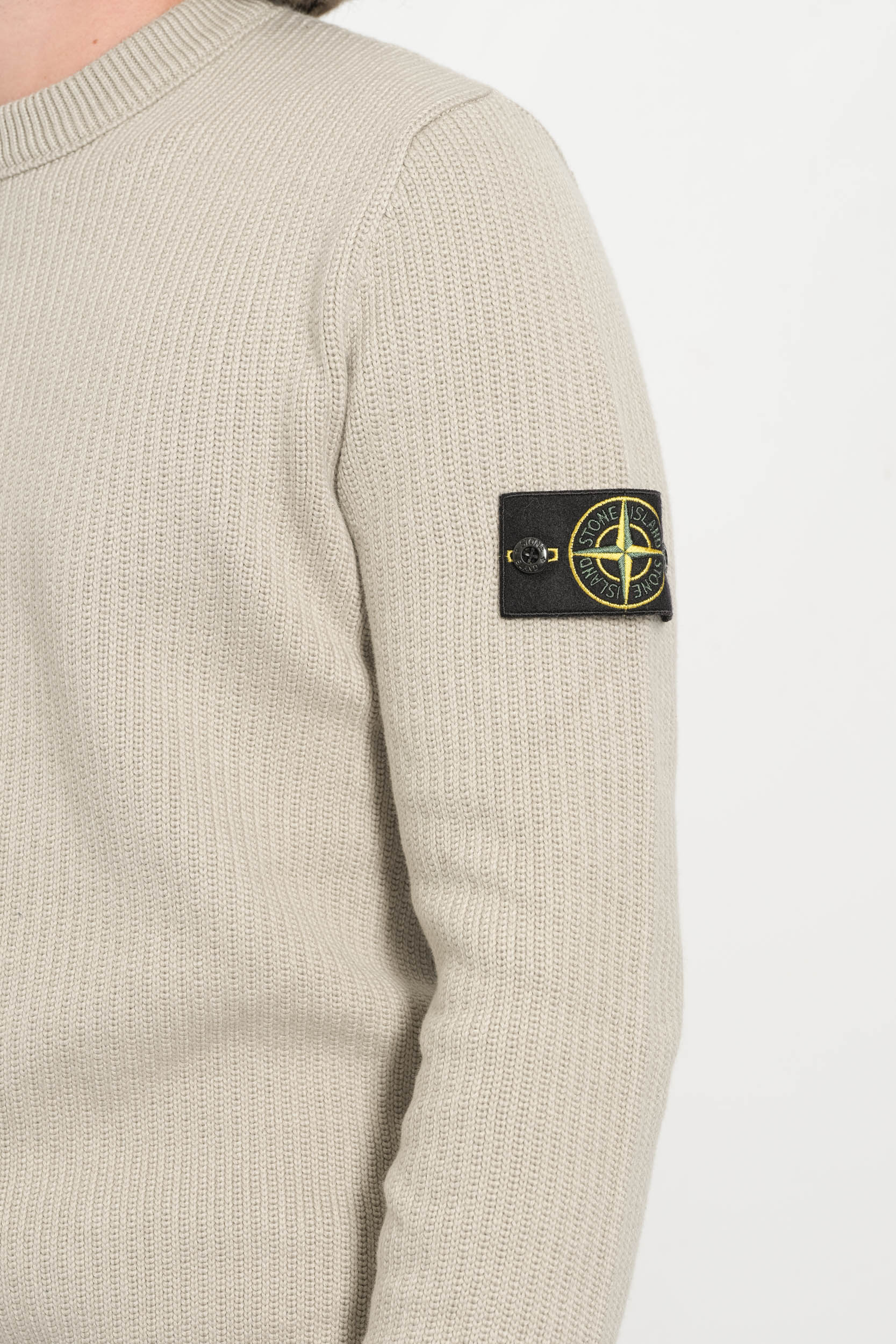 PULL STONE ISLAND COTON GRIS 5100049-V0061