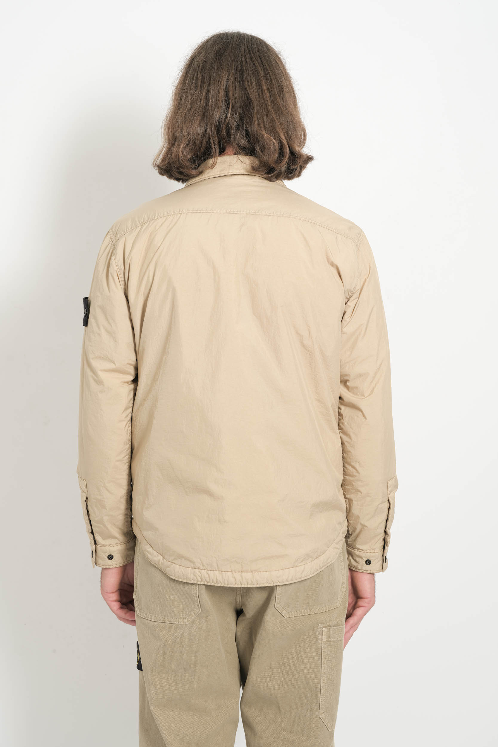 BLOUSON STONE ISLAND EN NYLON BEIGE Q100006-V009A