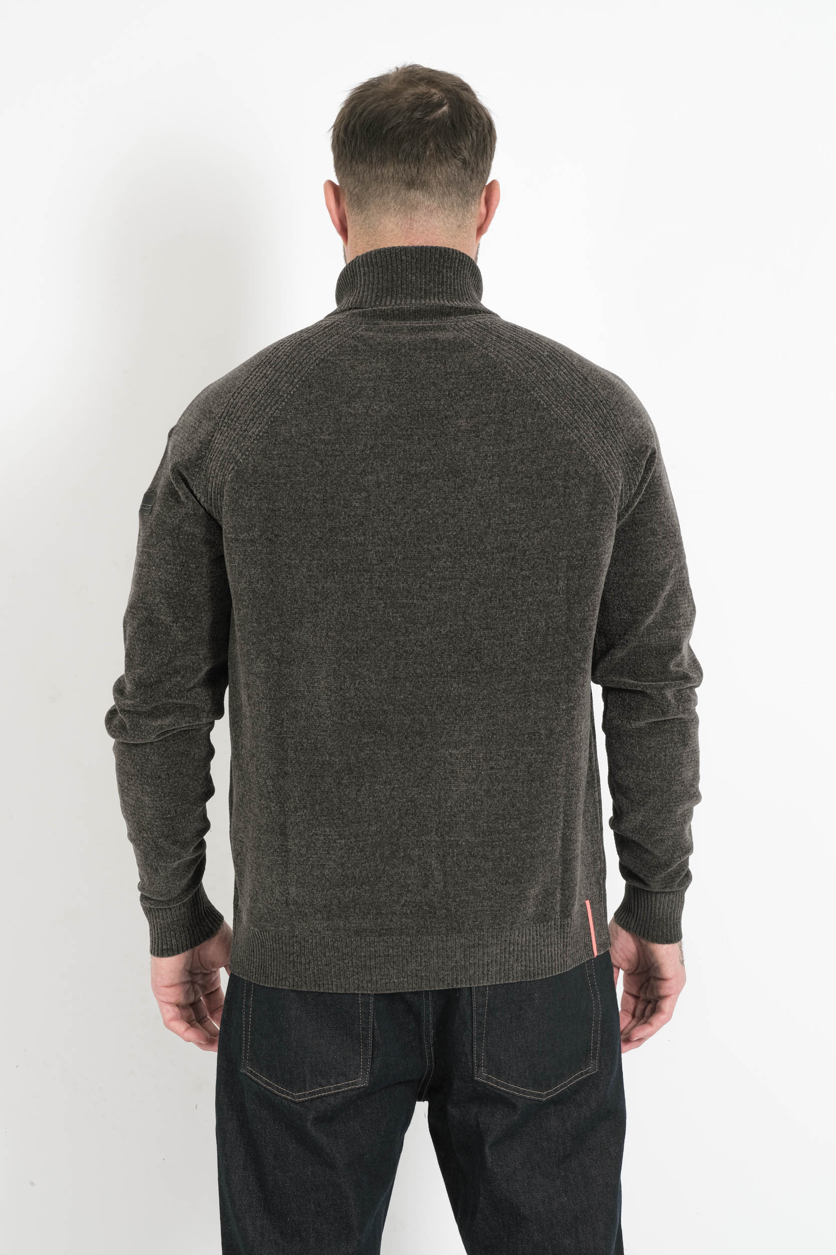  Image du produit PULL RRD COL ROULE ANTHRACITE W25133-20 - 7