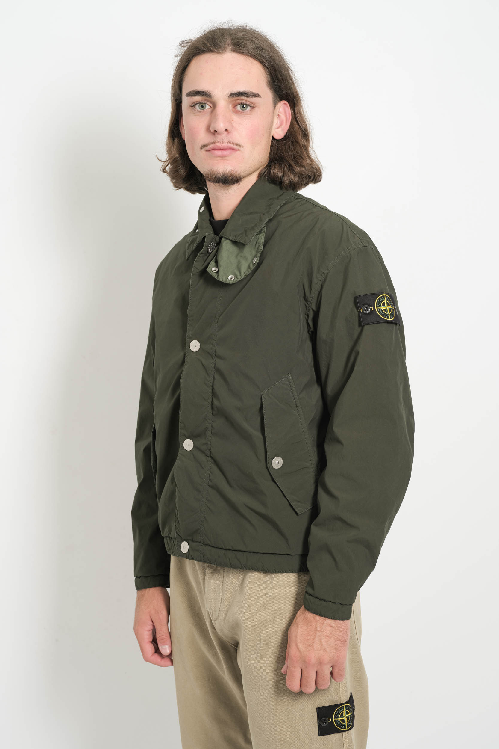 BLOUSON STONE ISLAND VERT Q100015-V005E