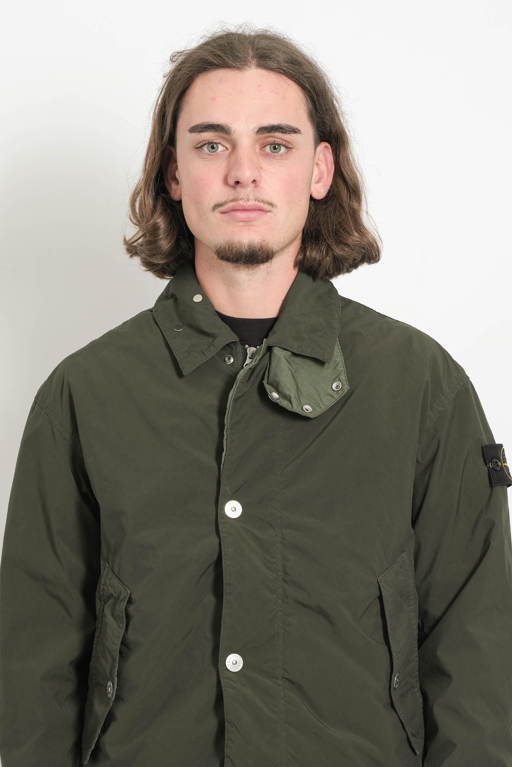 BLOUSON STONE ISLAND VERT Q100015-V005E