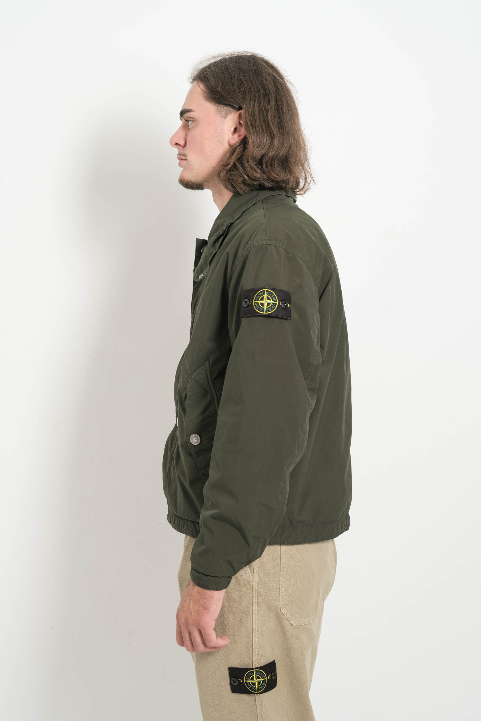 BLOUSON STONE ISLAND VERT Q100015-V005E