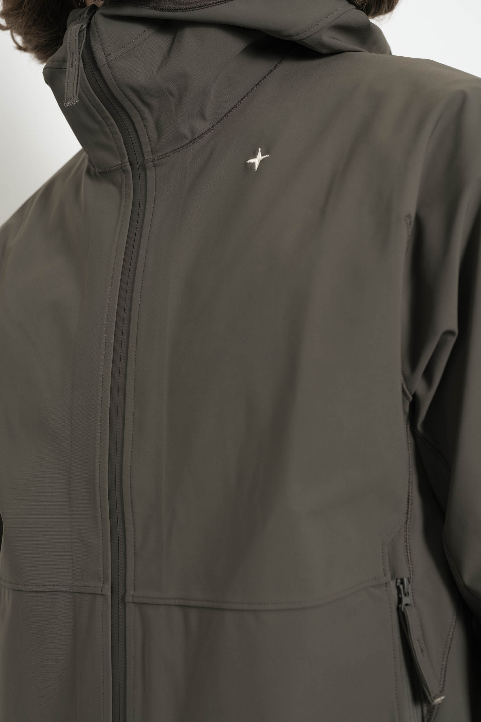 VESTE STONE ISLAND STELINA EN NYLON ANTHRACITE