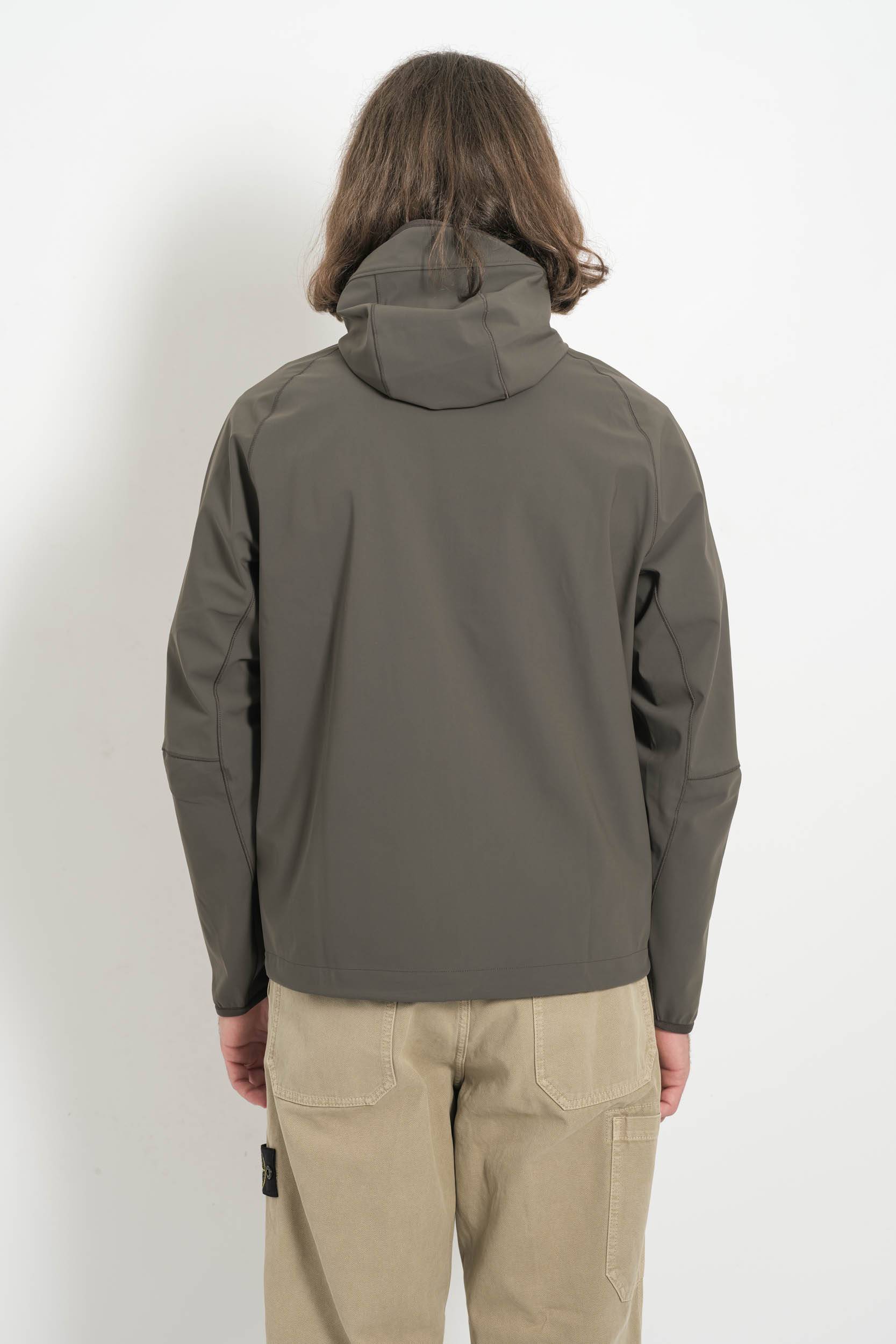 VESTE STONE ISLAND STELINA EN NYLON ANTHRACITE