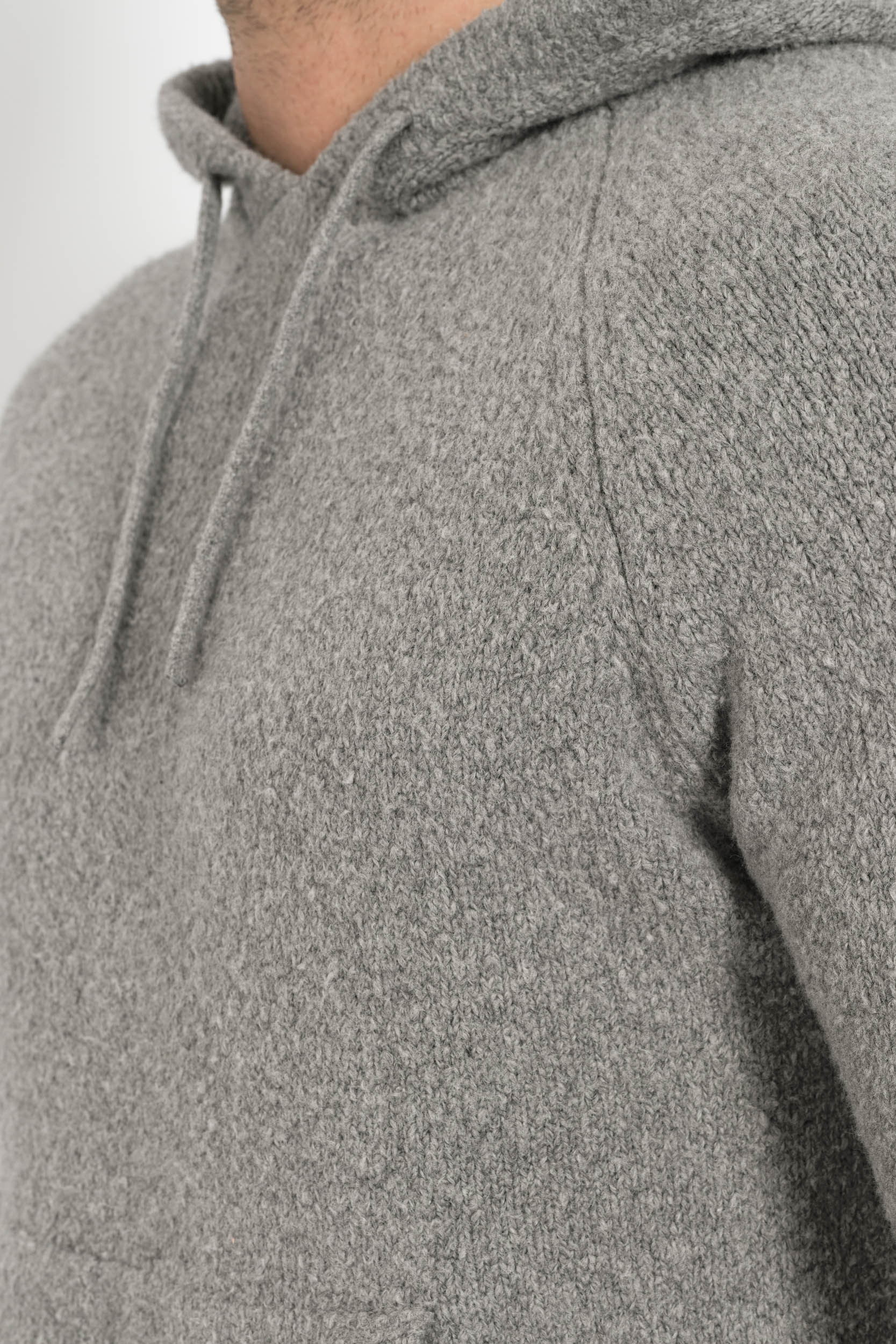  Image du produit PULL A CAPUCHE COTTON WOOLRICH GRIS WOKN2032-185 - 3