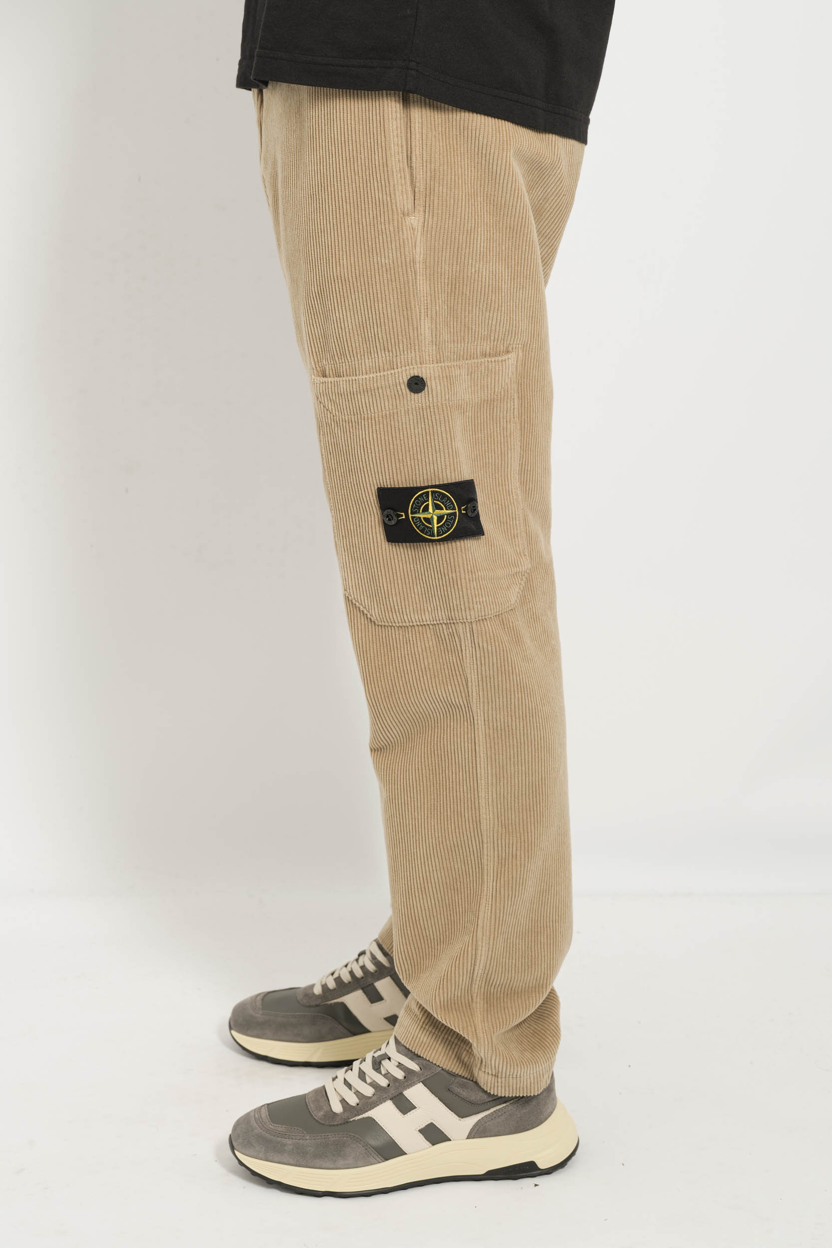  Image du produit PATALON STONE ISLAND COTON BEIGE 3100039-V0009A - 6