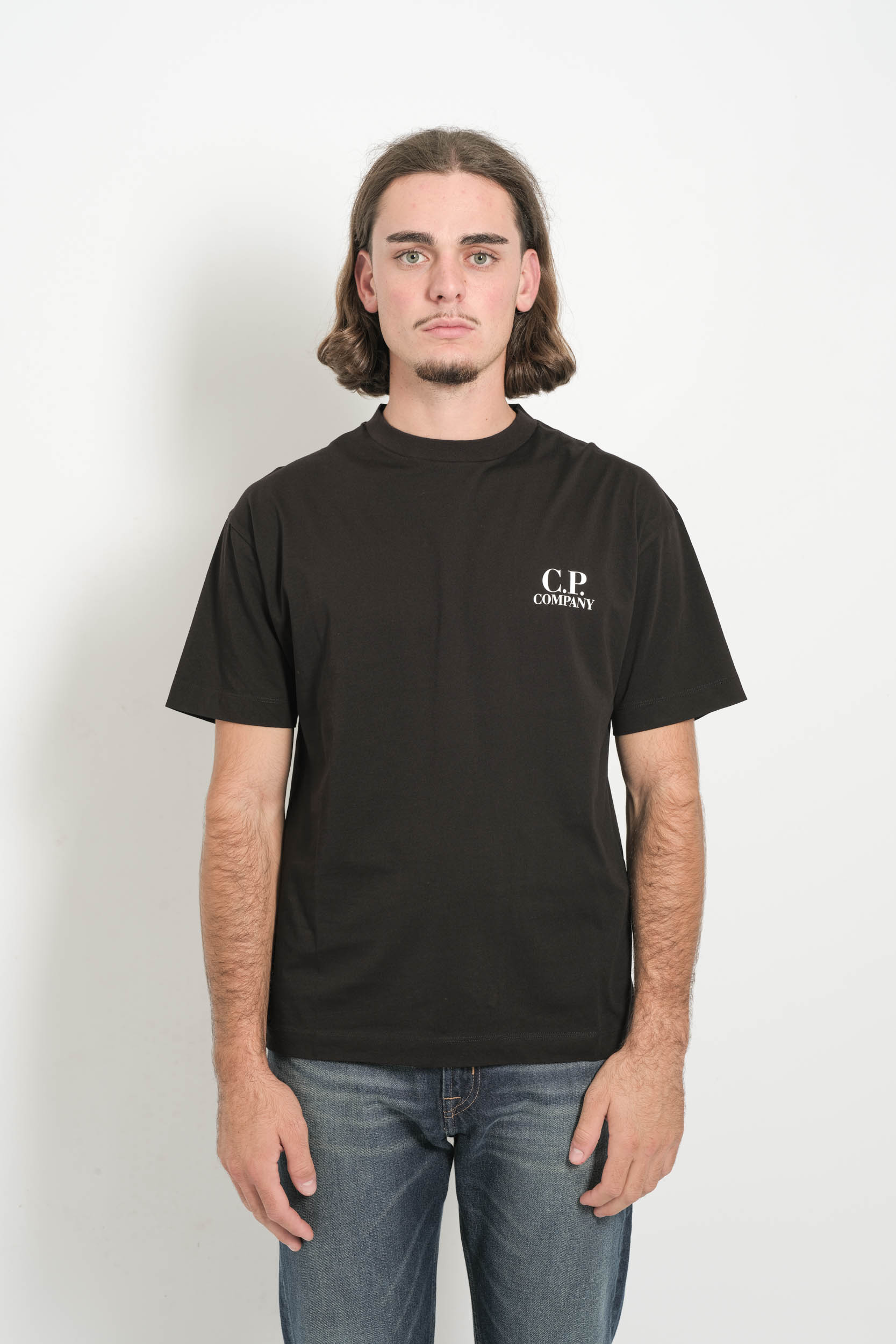 TEE-SHIRT CP COMPANY NOIR S103A-999
