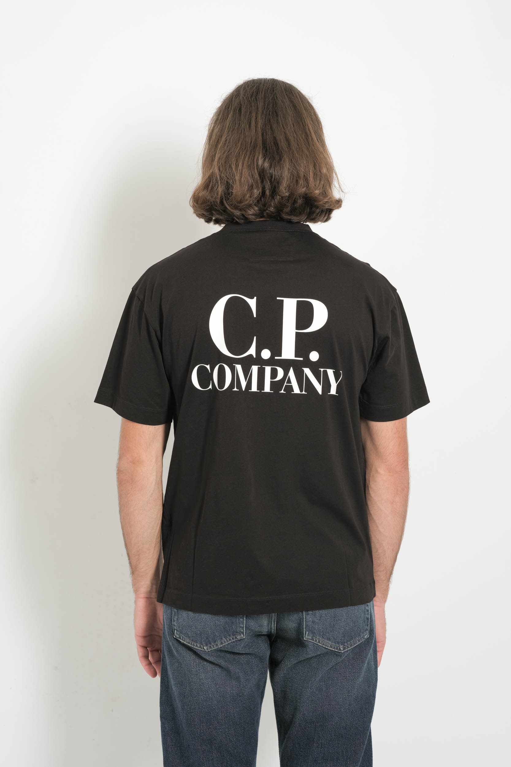 TEE-SHIRT CP COMPANY NOIR S103A-999