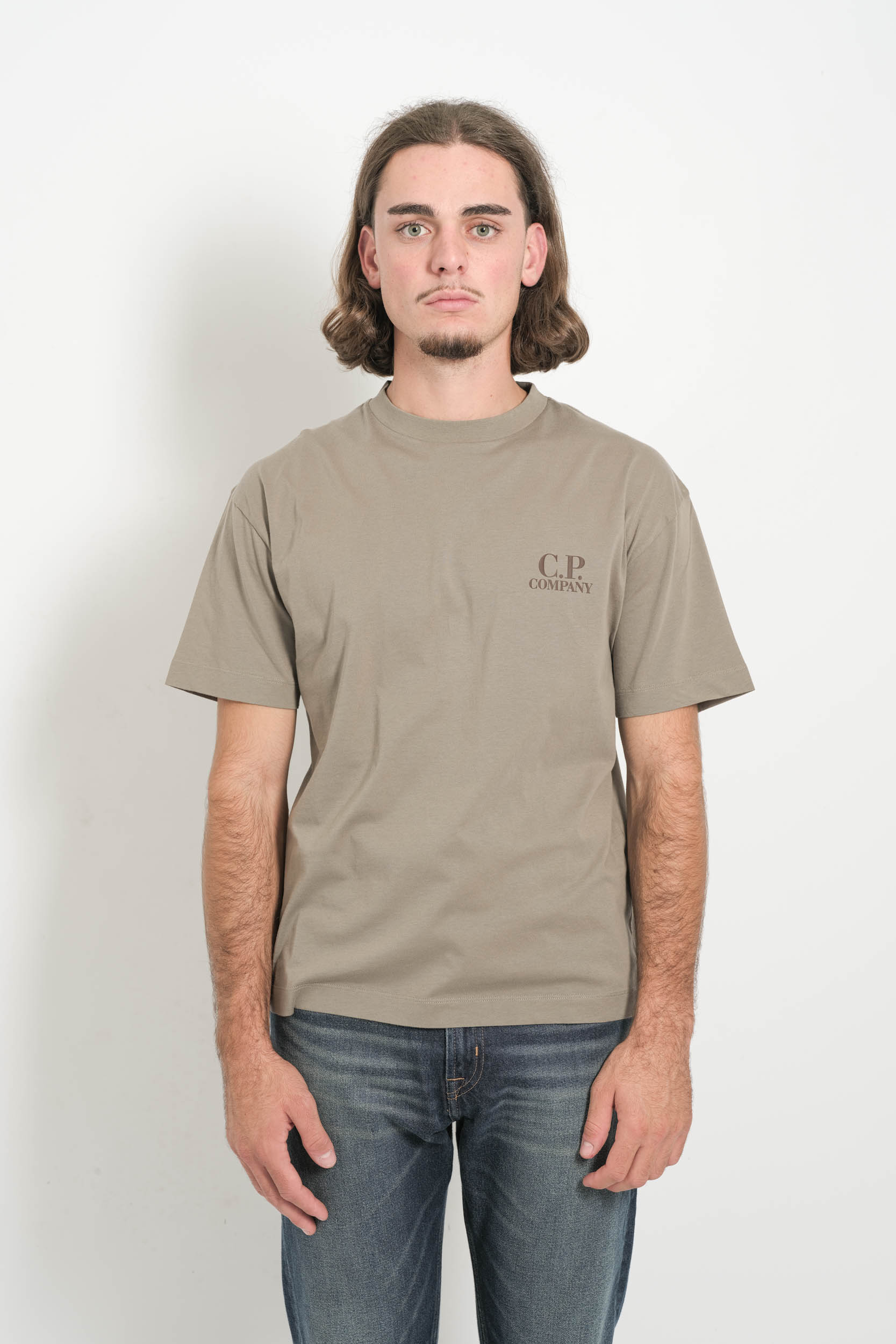  Image du produit TEE-SHIRT CP COMPANY GRIS S103A-356 - 4
