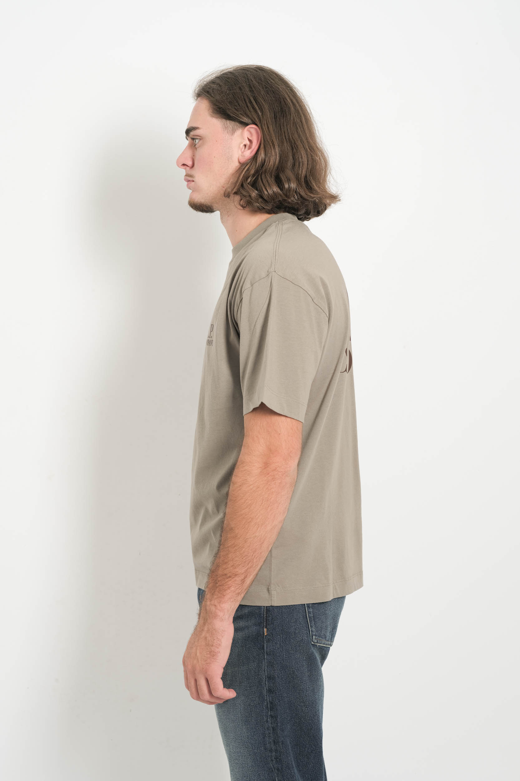  Image du produit TEE-SHIRT CP COMPANY GRIS S103A-356 - 6