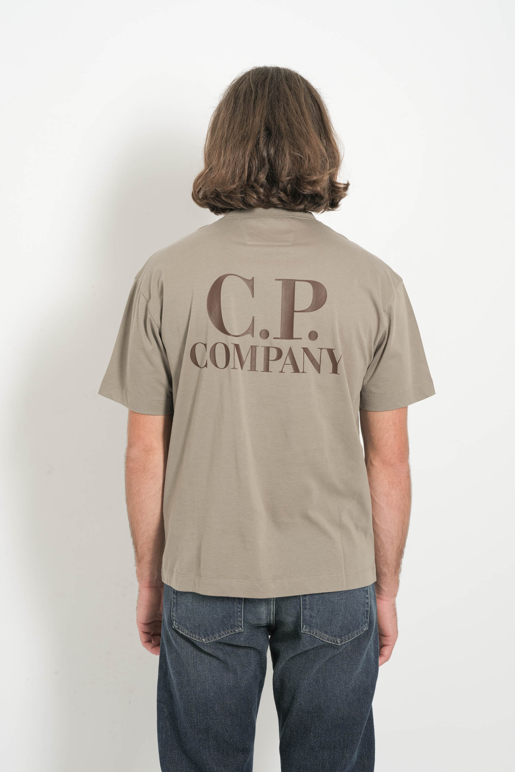  Image du produit TEE-SHIRT CP COMPANY GRIS S103A-356 - 7