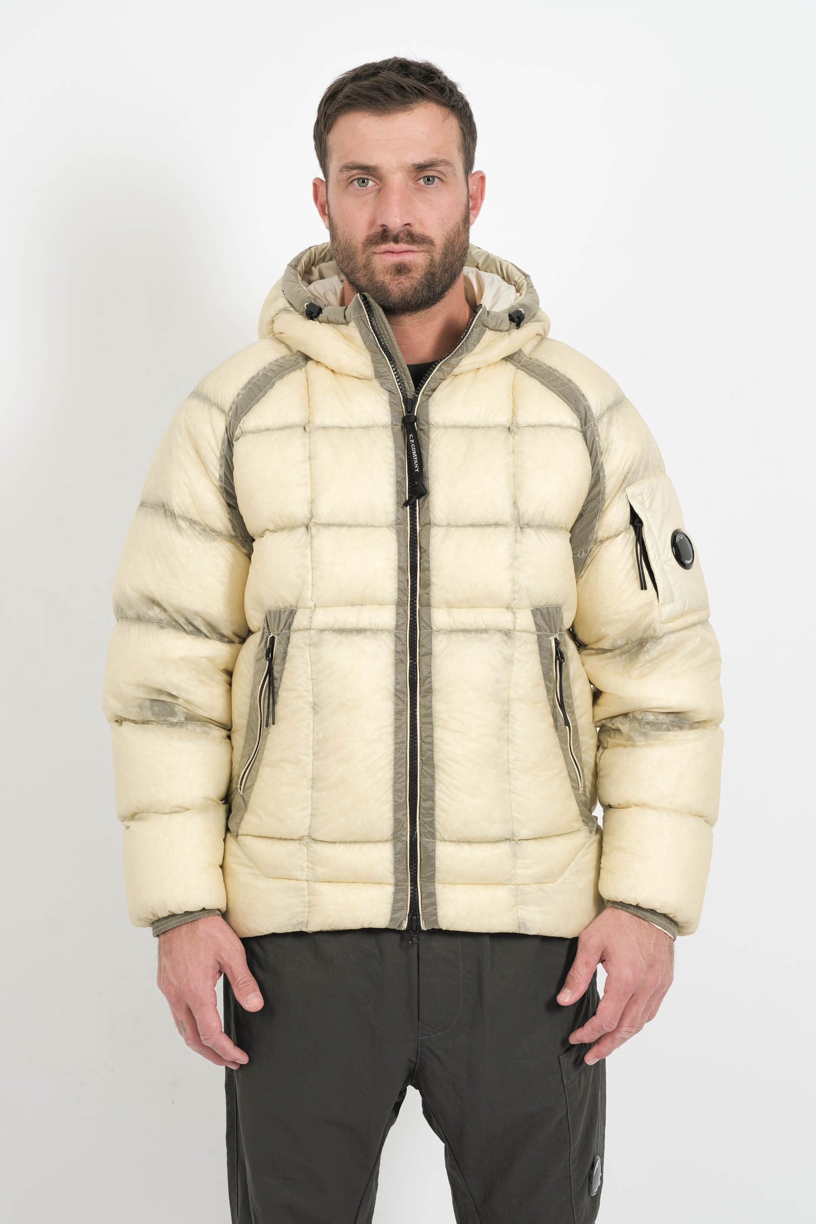 DOUDOUNE CP COMPANY CREME W702A-402