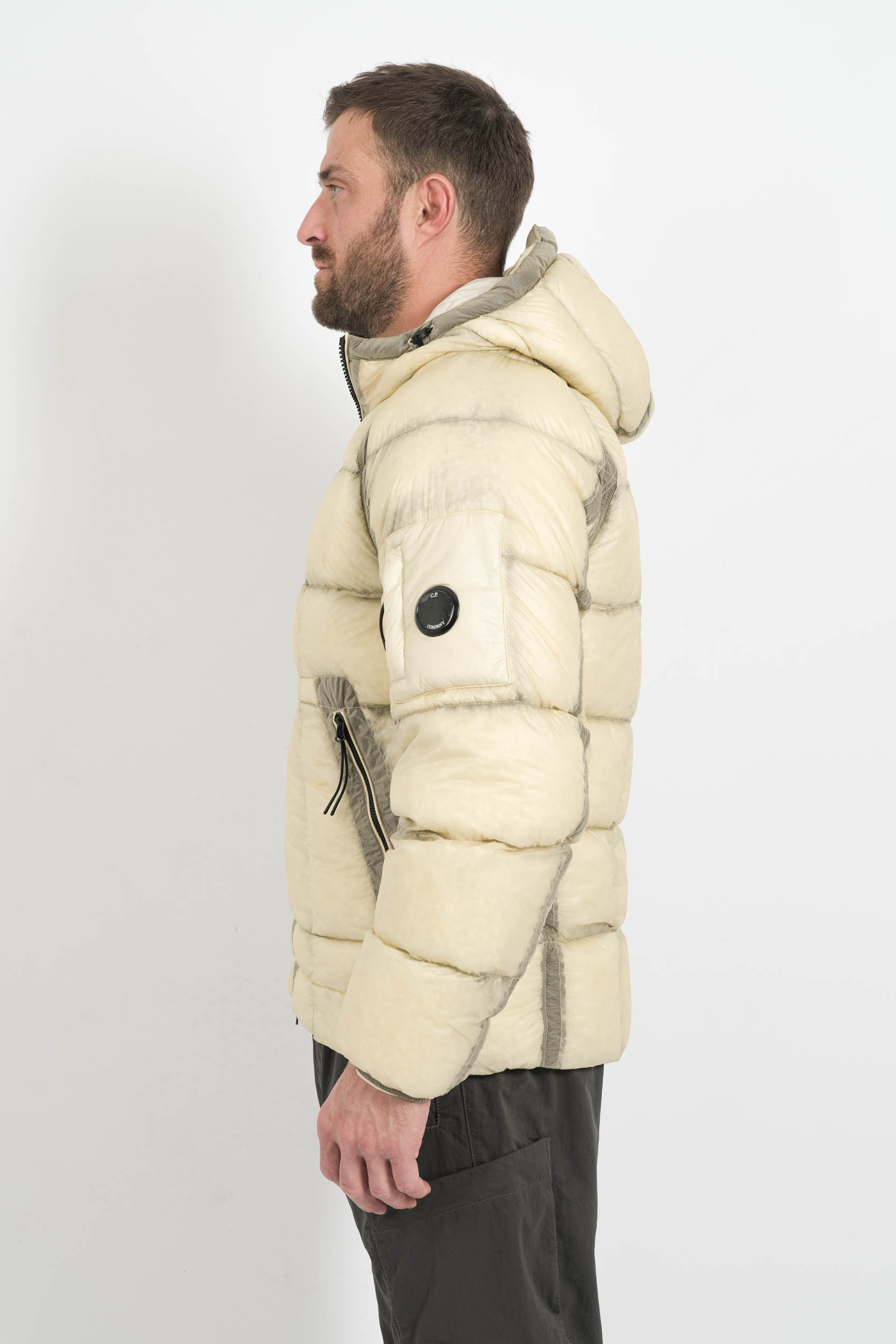 DOUDOUNE CP COMPANY CREME W702A-402